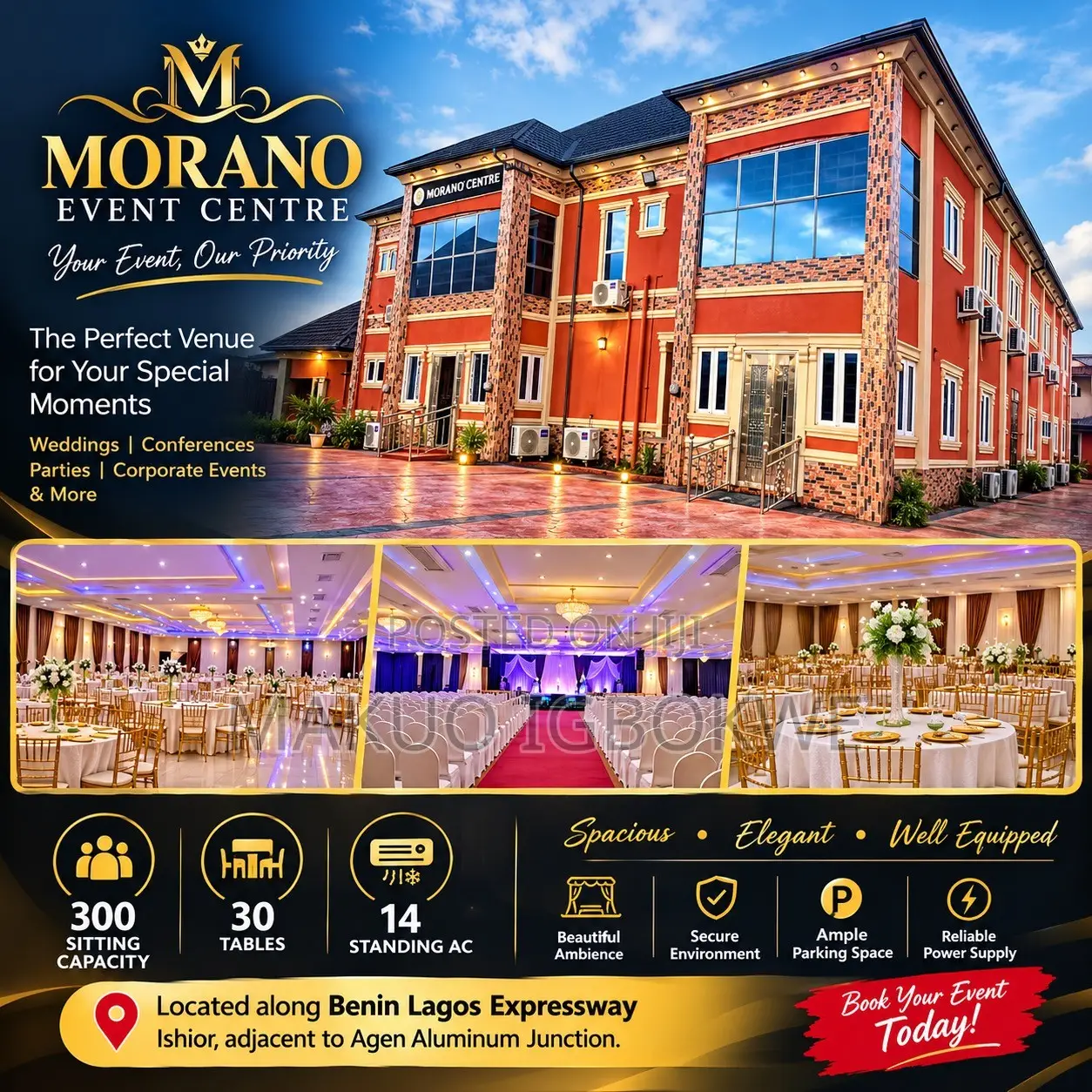 Morano Event Centre Ishior Benin City in Benin City