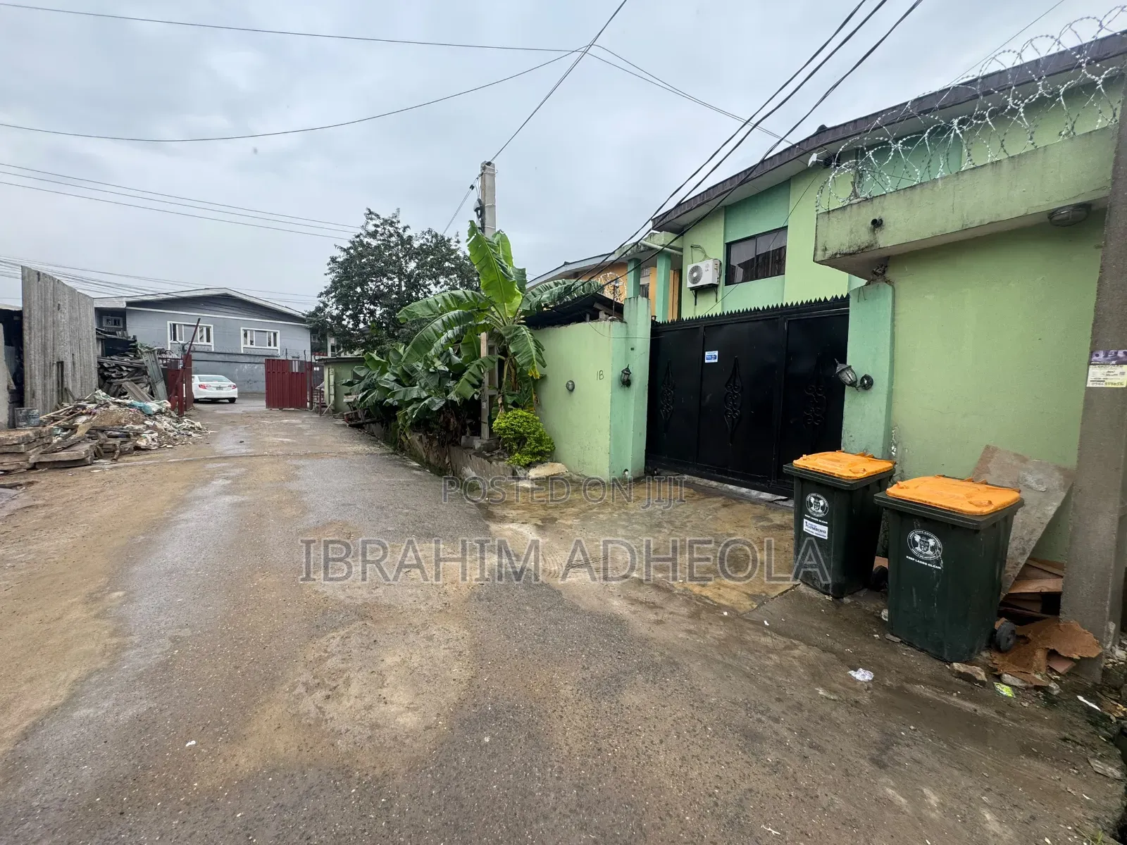 Land Measuring 400sqmh 2units of 2bedroom Flatsand a Bungalow At in Ilupeju Industrial Estate