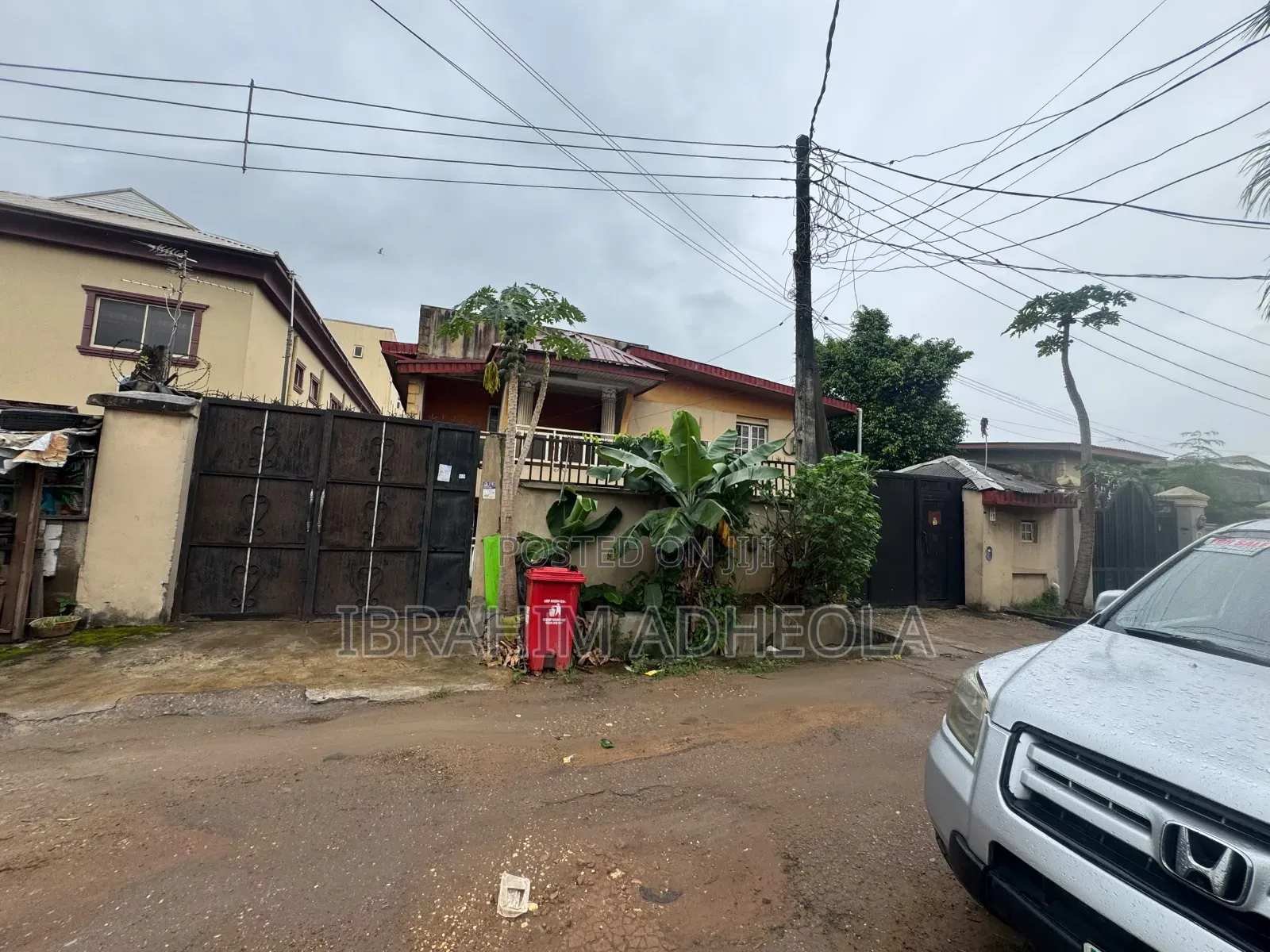 Land Measuring 500sqm With a 4bedroom Duplex and 2units of 2bedroom in Ilupeju Industrial Estate