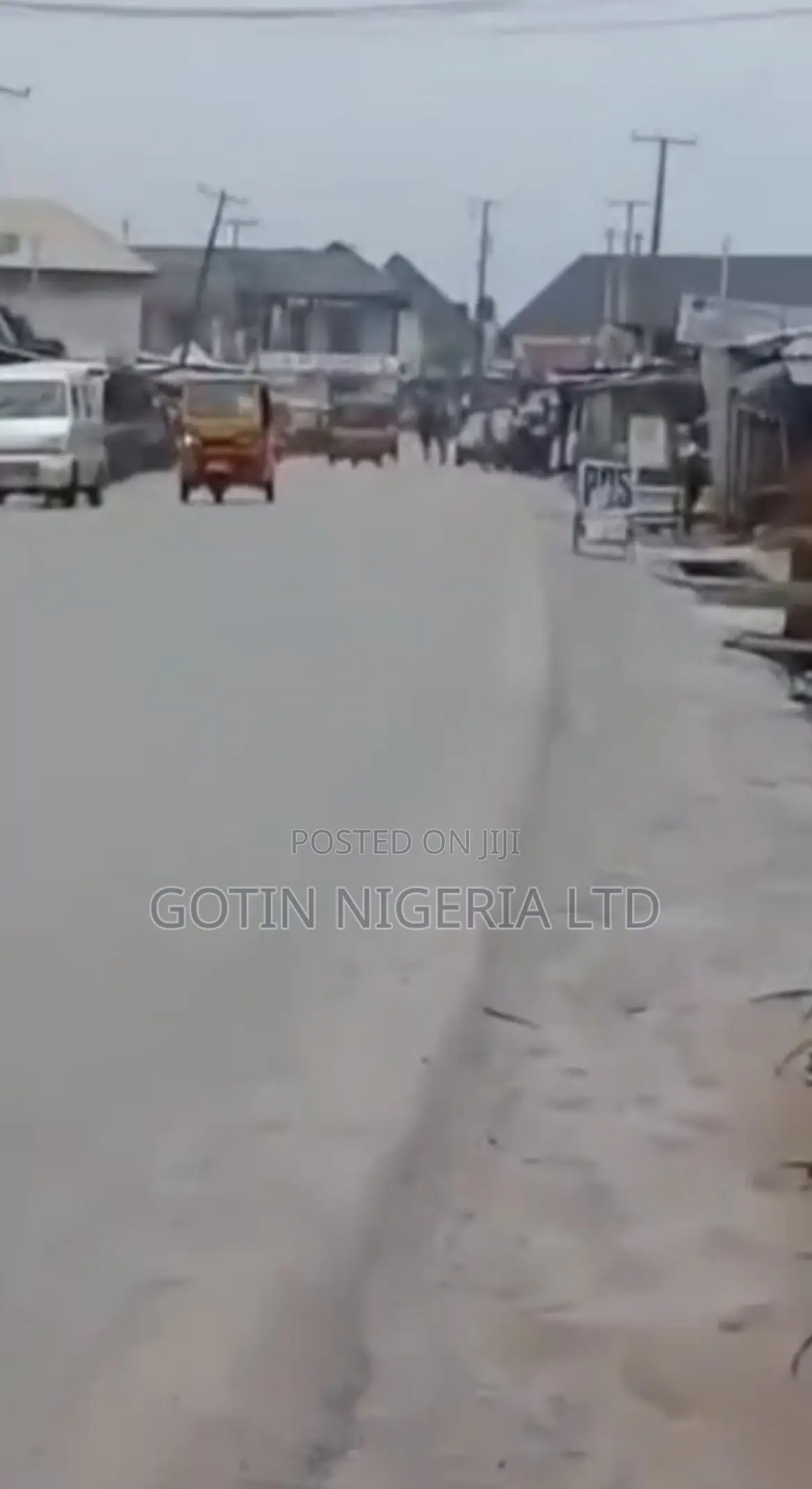 100ft × 200ft Commercial Land for Sale on Ogunmwenyin Tarred Road in Benin City