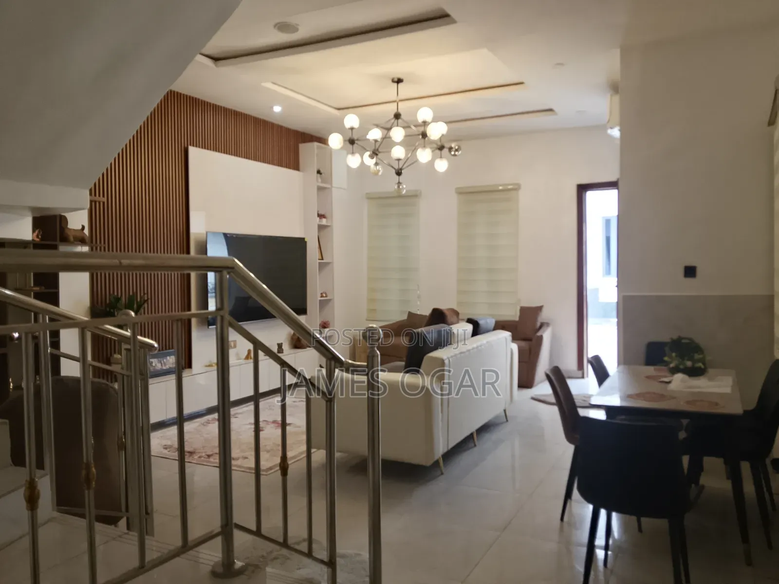 Furnished 4bdrm Townhouse / Terrace in Royal Pines Estates, Chevron in Chevron