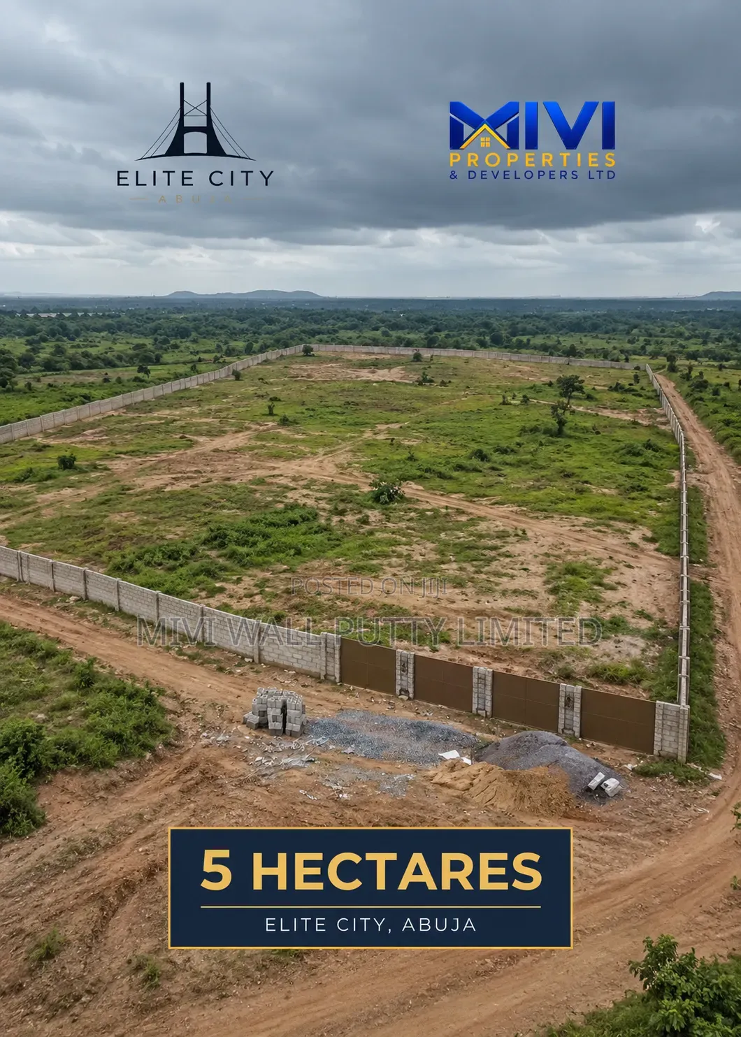 Elite City Estate Abuja Now Selling Hectare in Pyakasa
