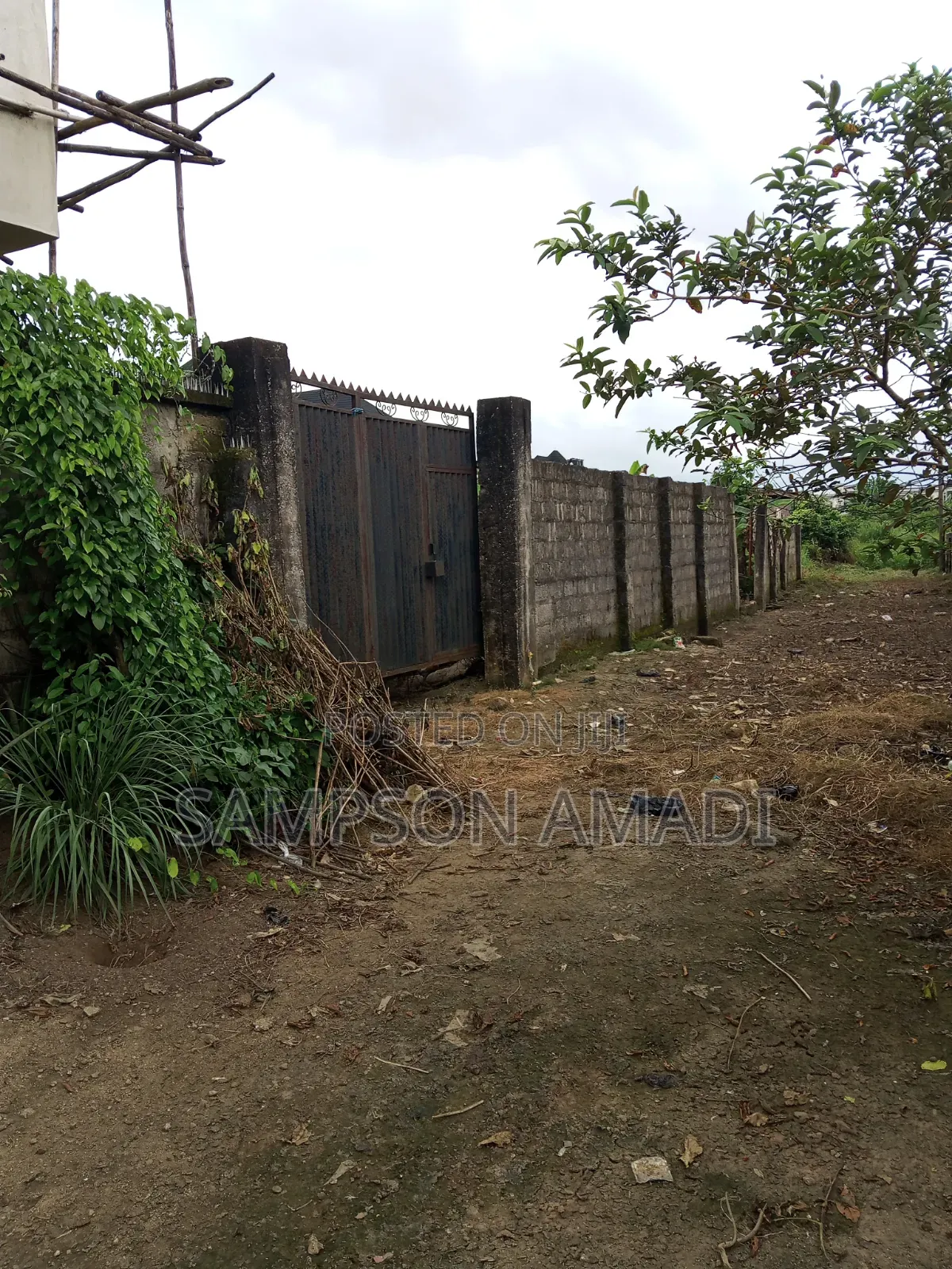 A Plot of Land Fenced With Gate for Sale at Rumuikini 19m. in Port-Harcourt