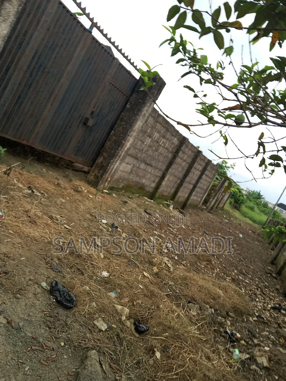 A Plot of Land Fenced With Gate for Sale at Rumuikini 19m. in Port-Harcourt