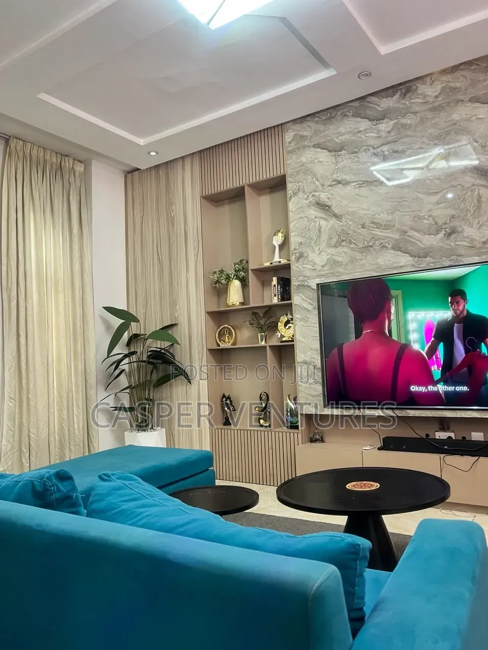 Fully Furnished Serviced Apartment With 24hrs Light Wifi in Chevron