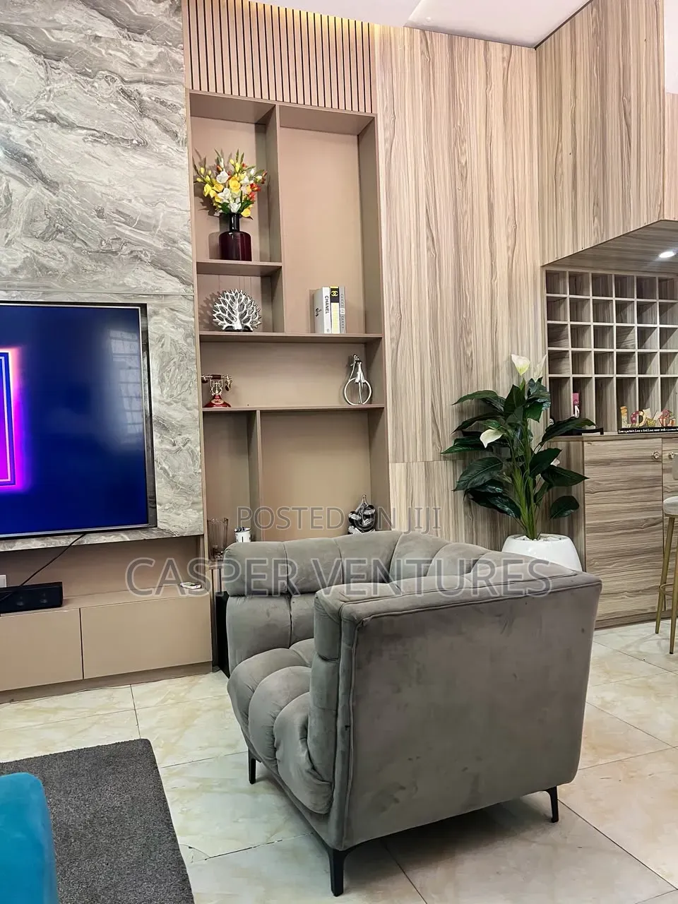 Fully Furnished Serviced Apartment With 24hrs Light Wifi in Chevron