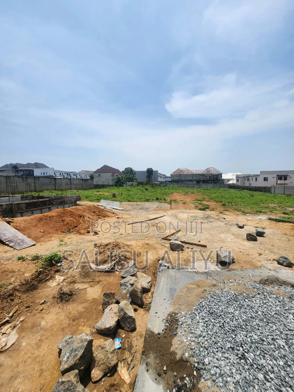 400 Sqm, at Lifecamp After Minister's Gate Gate, in a Fully Built Area. in Life Camp