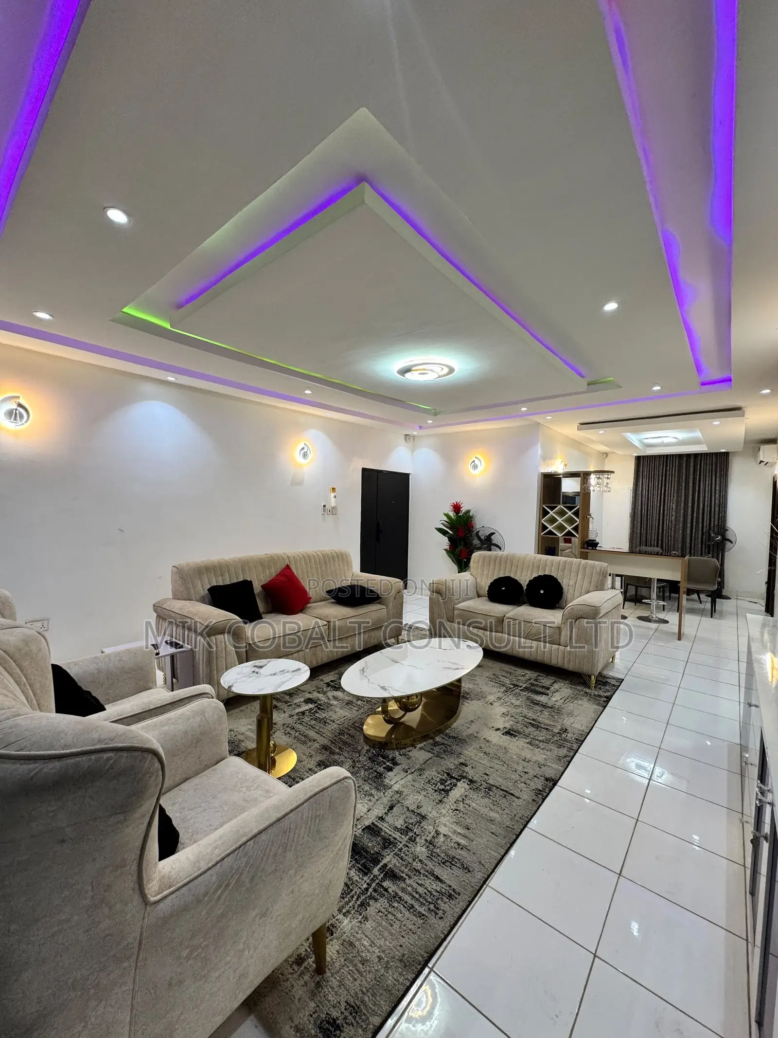 Furnished 3bdrm Block of Flats in Wuye Main for rent in Wuye