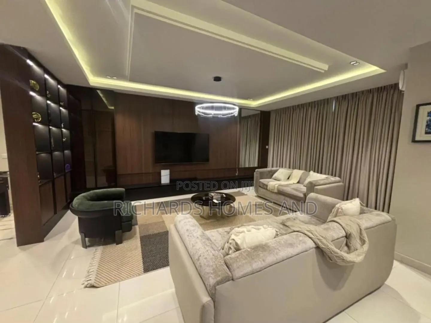 Furnished 3bdrm Apartment in Victoria Island Extension for rent in Victoria Island Extension