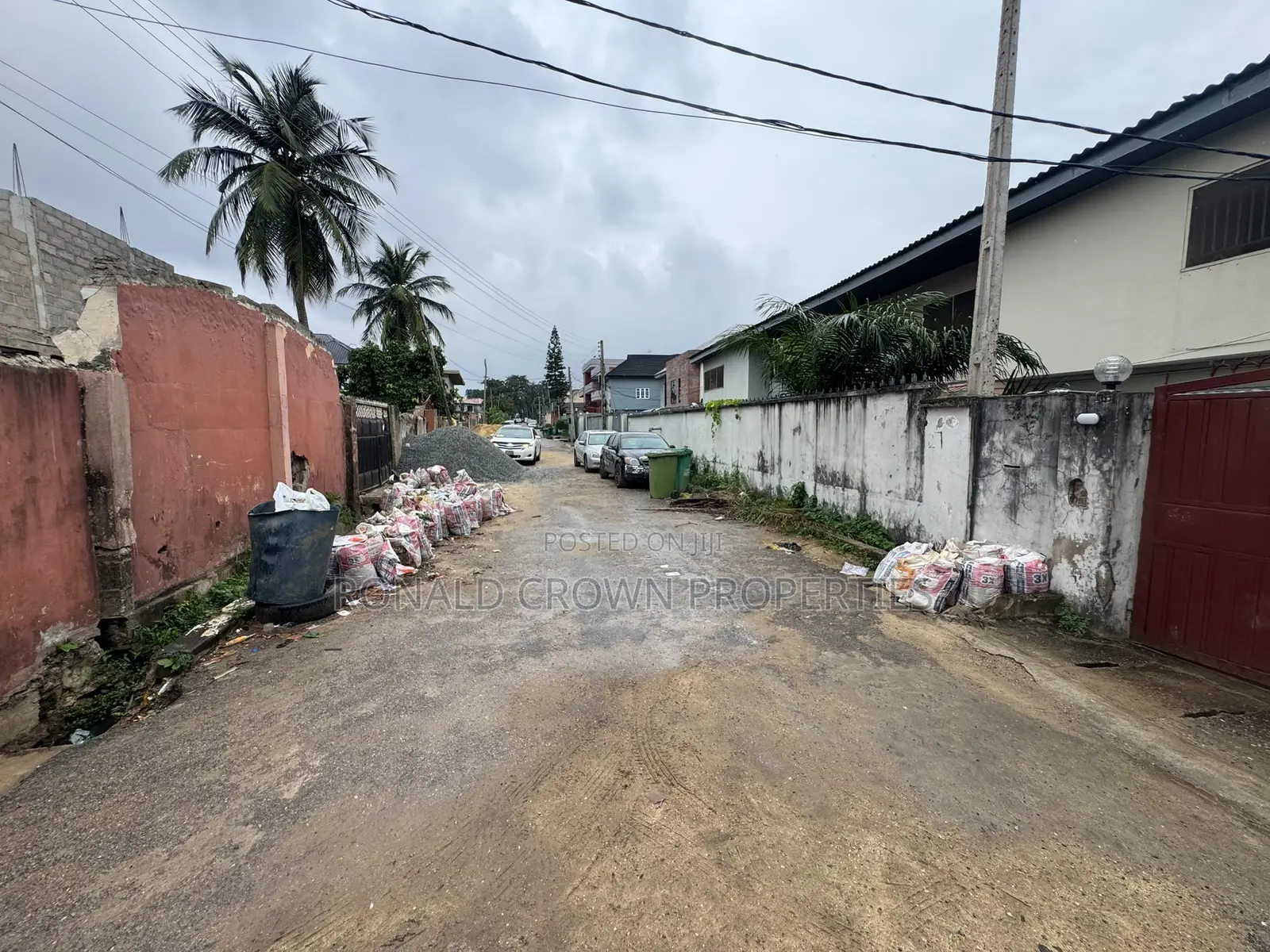825sqm of Land With 2 Units of 4 Bedroom Duplexes at Ilupeju, Lagos in Ilupeju