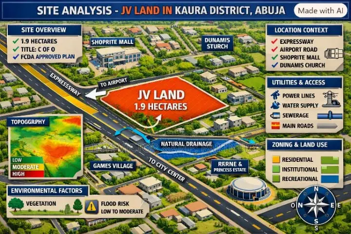 1.9hectares of JV Land at Kaura District Abuja in Kaura