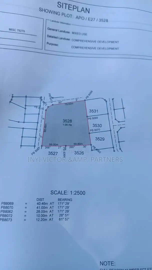 2.2hectares of Jv 4 Serial Plots of Land at Apo in Apo Resettlement