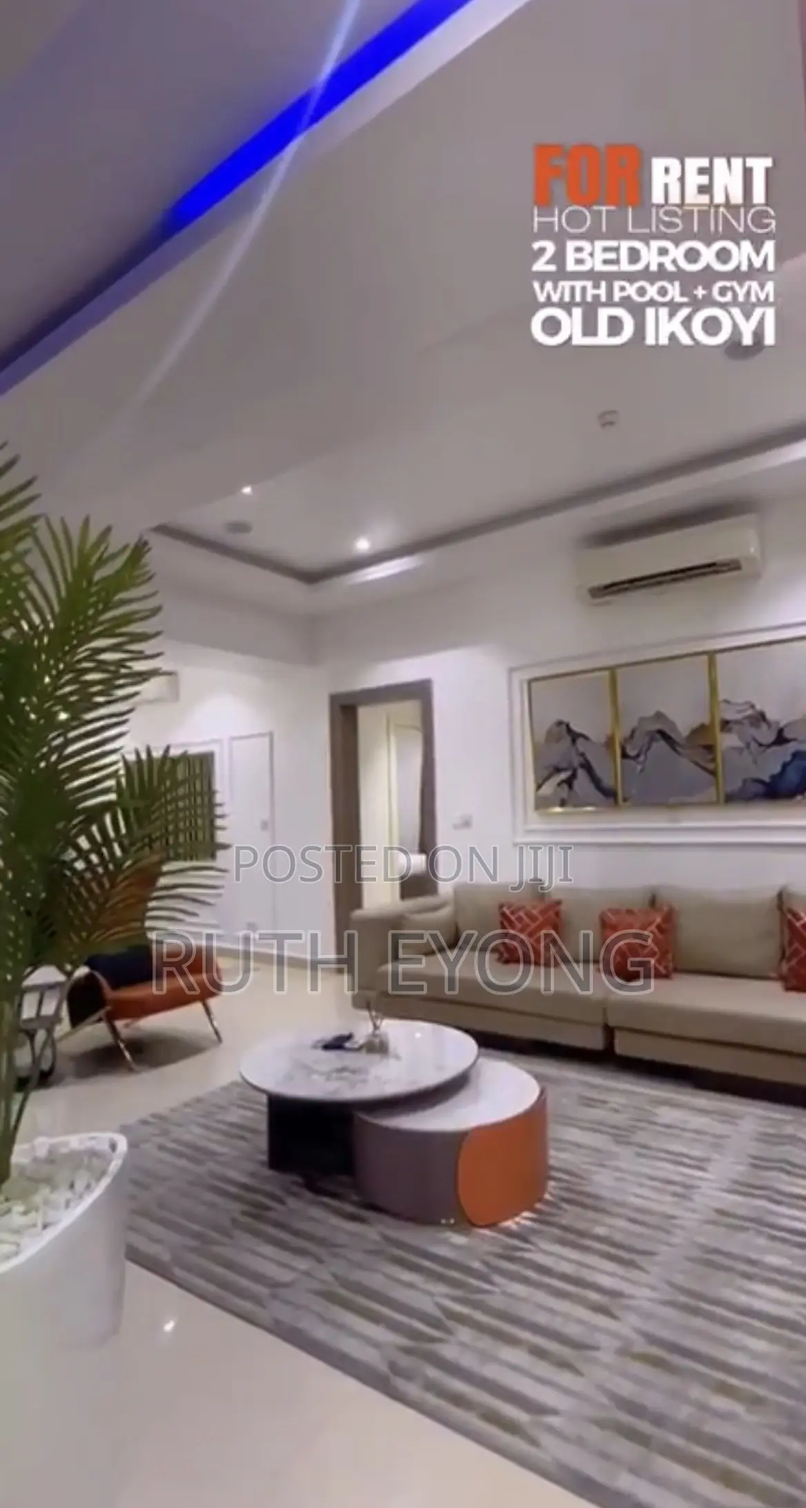 Furnished 2bdrm Apartment in Ikoyi, Bourdillon for rent in Bourdillon