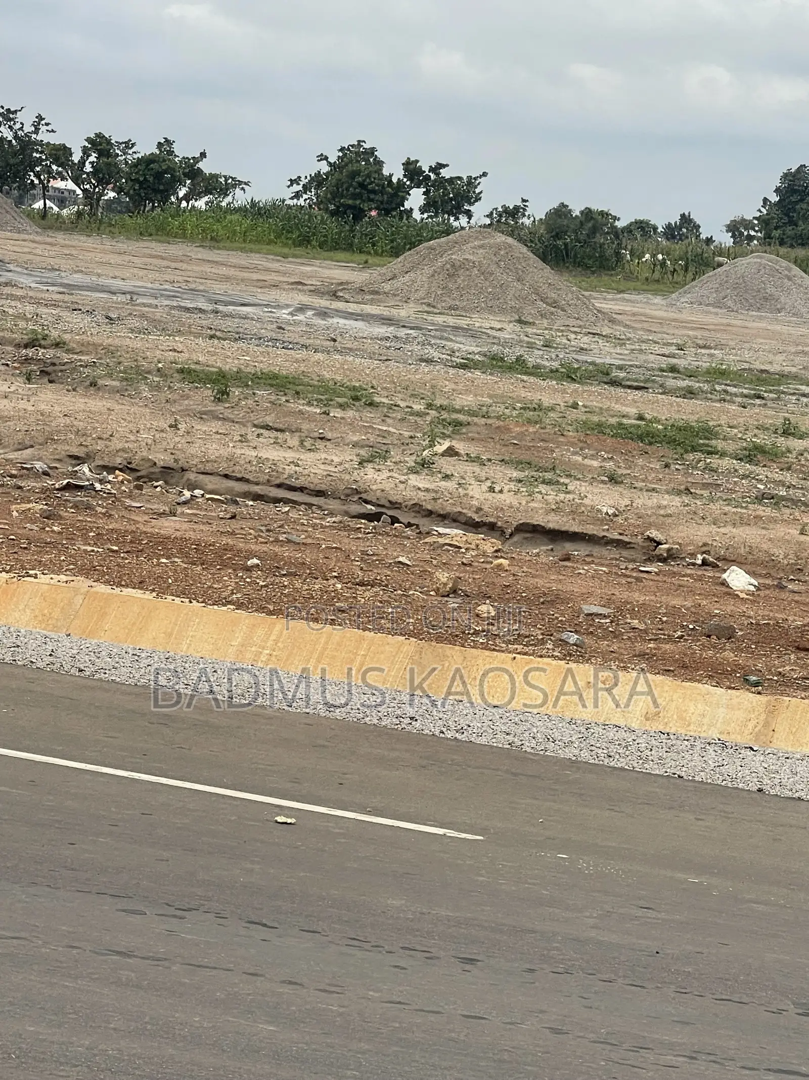 250SQM Estate Land Ideal for 4 Bedroom Semi Detached Duplex With CofO in Wasa