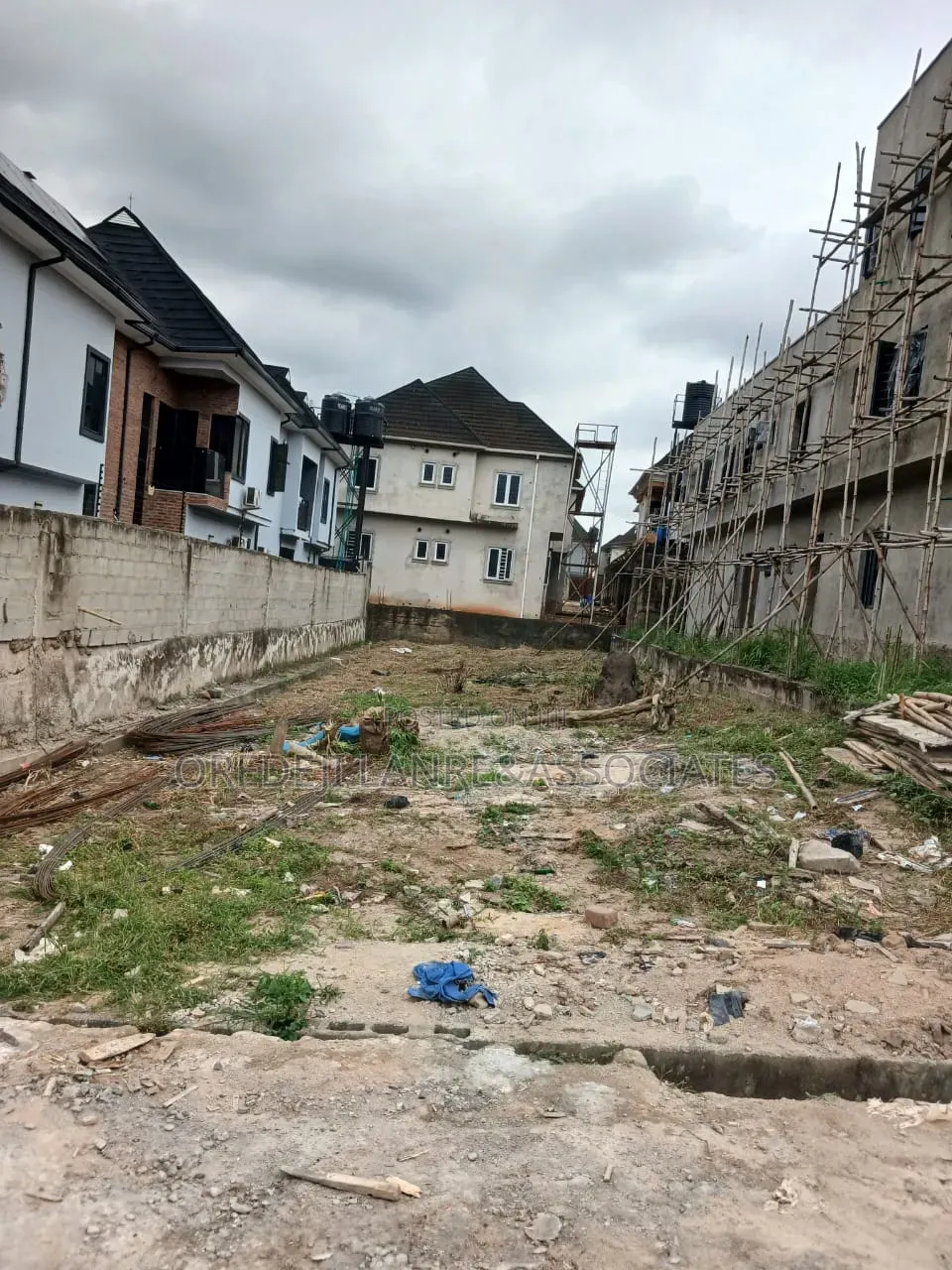 Unusually 374sqm Half Plot Inside the Prestigious Kayfarm Estate Ogba in Ifako-Ogba