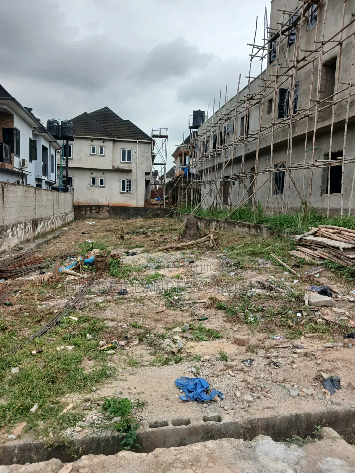 Unusually 374sqm Half Plot Inside the Prestigious Kayfarm Estate Ogba in Ifako-Ogba