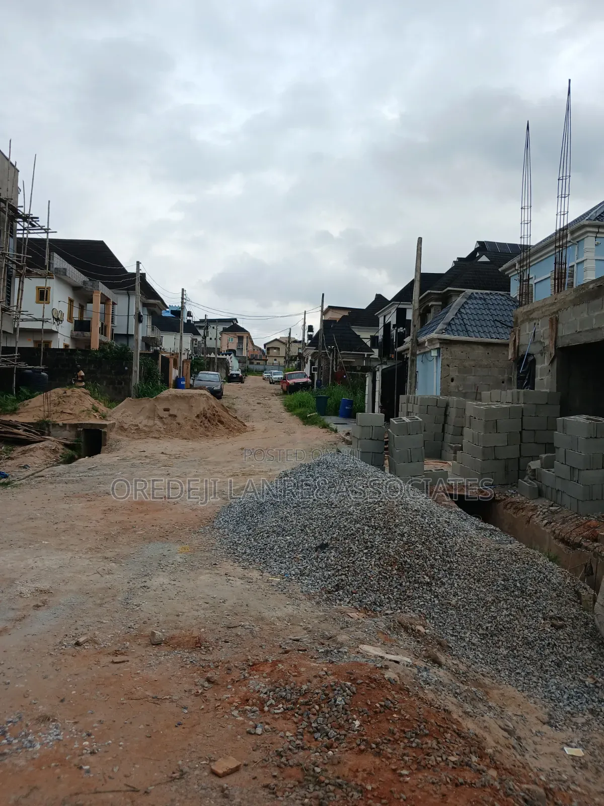 Unusually 374sqm Half Plot Inside the Prestigious Kayfarm Estate Ogba in Ifako-Ogba