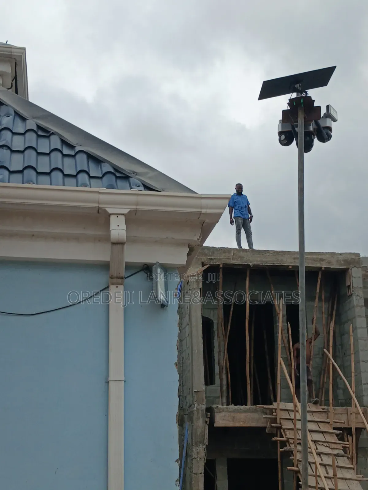 Unusually 374sqm Half Plot Inside the Prestigious Kayfarm Estate Ogba in Ifako-Ogba