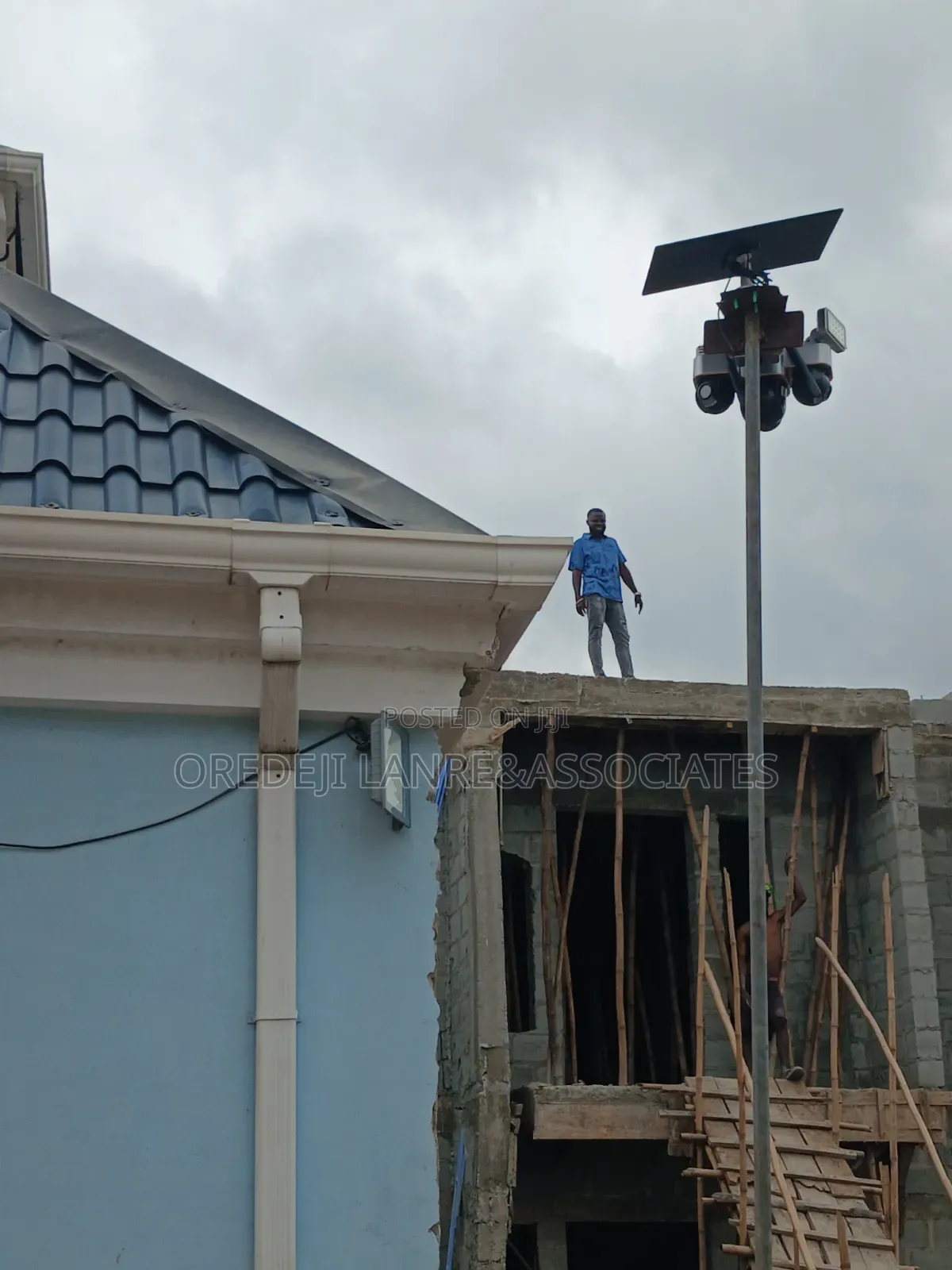 Unusually 374sqm Half Plot Inside the Prestigious Kayfarm Estate Ogba in Ifako-Ogba
