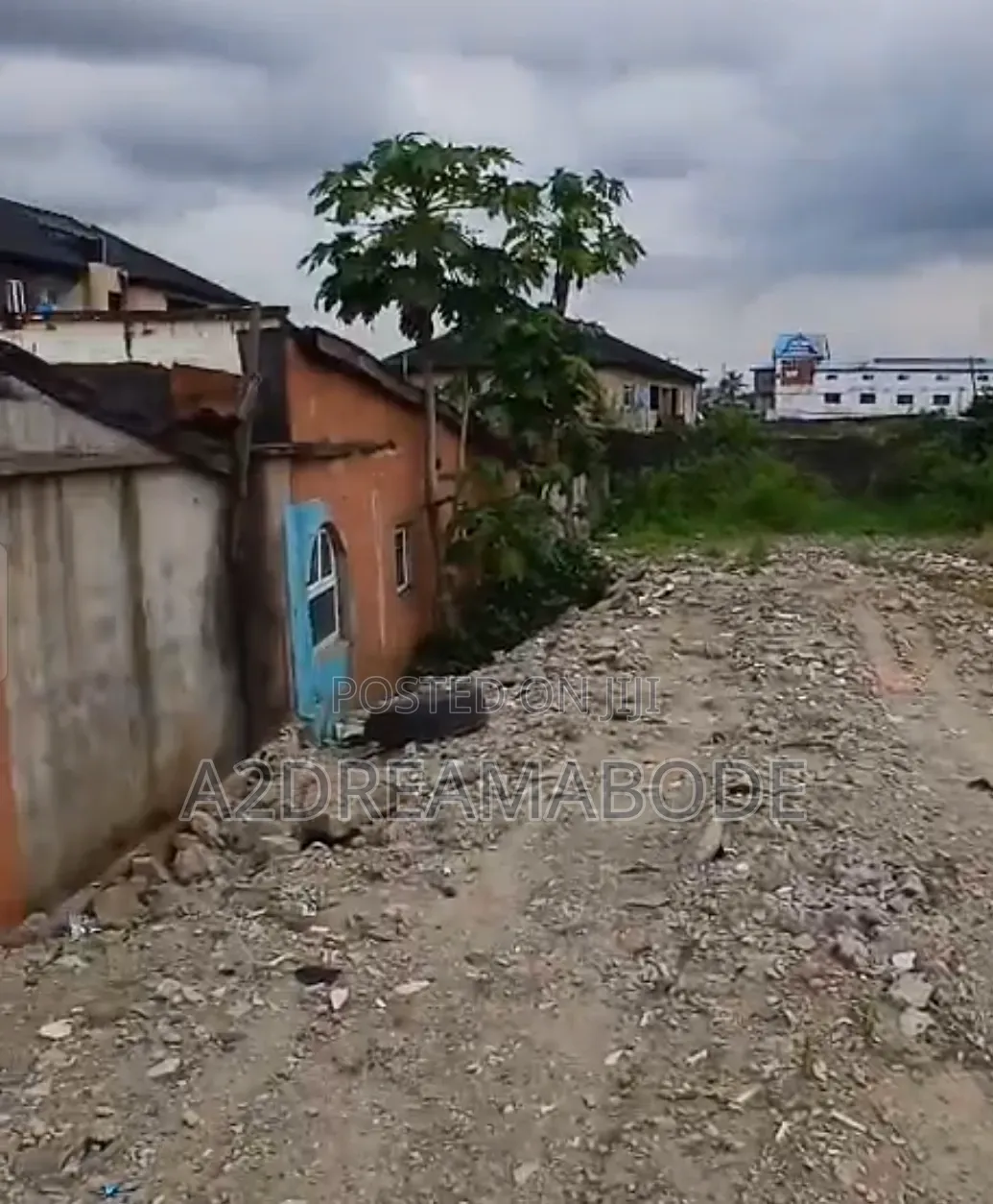 Bareland Directly on the Road in Ogudu Road