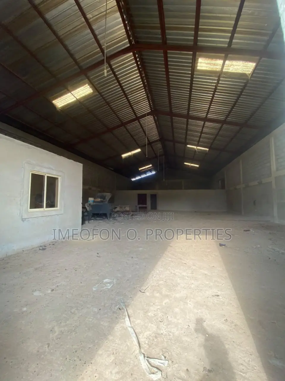 Warehouse Close to the Tarred Road in Kubwa