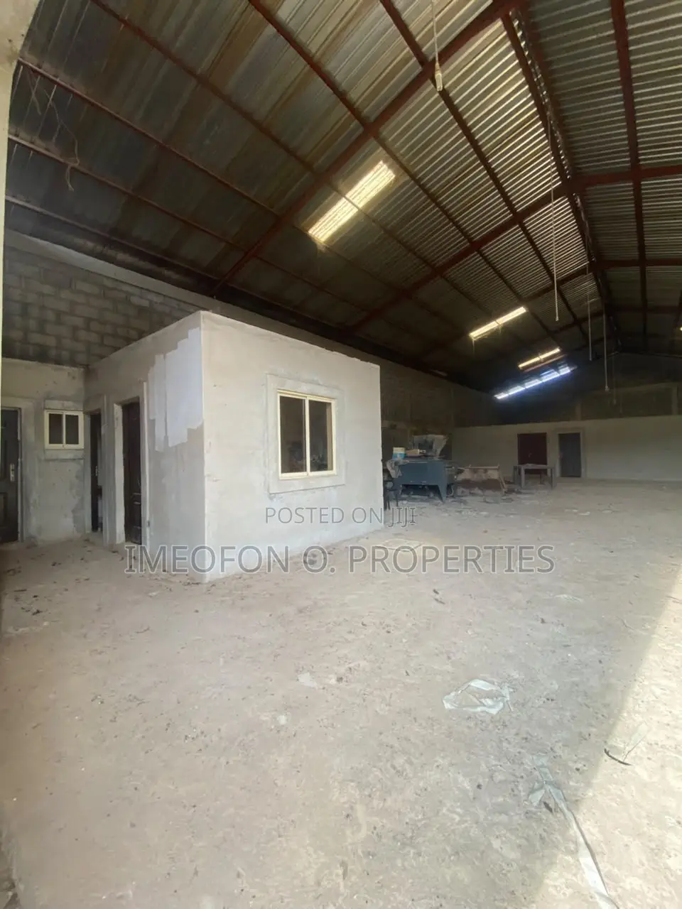Warehouse Close to the Tarred Road in Kubwa