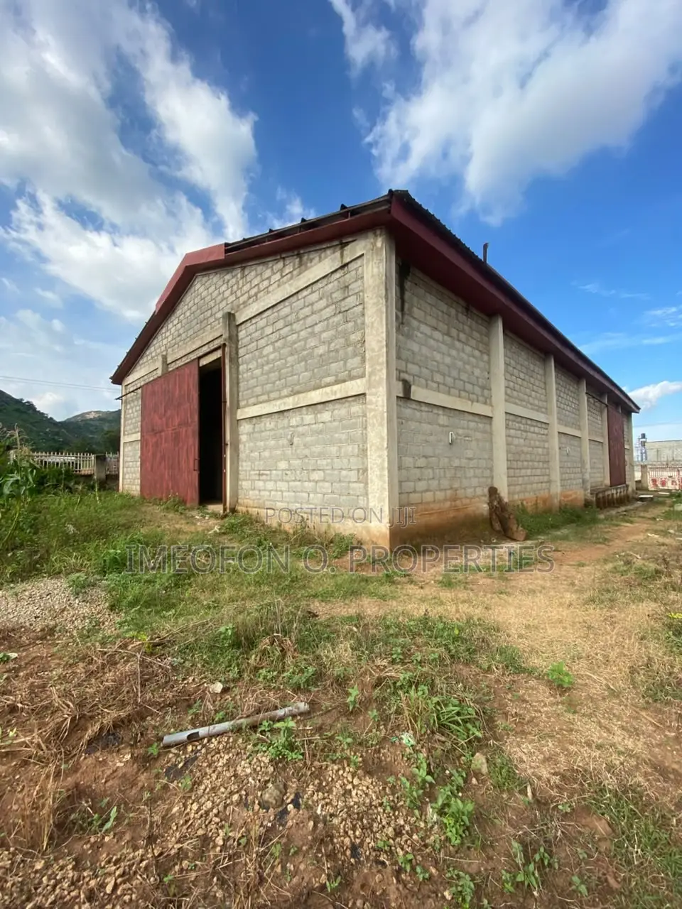 Warehouse Close to the Tarred Road in Kubwa