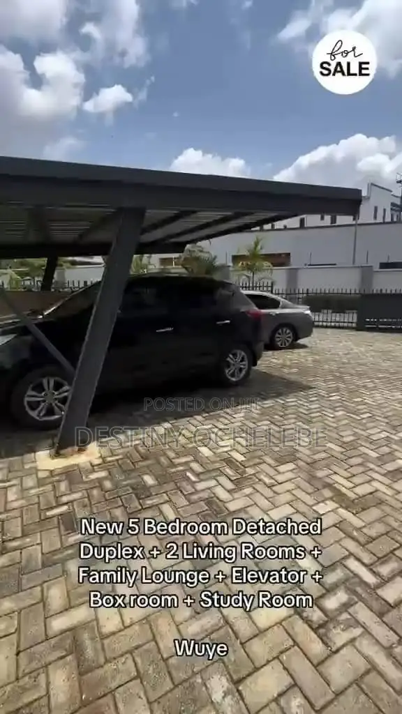 5bdrm Duplex in Wuye for sale in Wuye