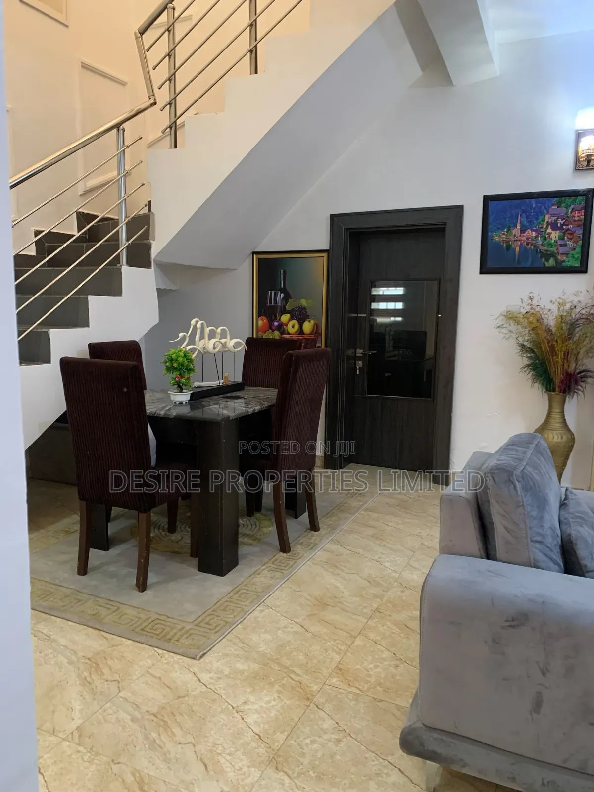 Furnished 3bdrm Townhouse / Terrace in Paradise Estate, Life Camp in Life Camp