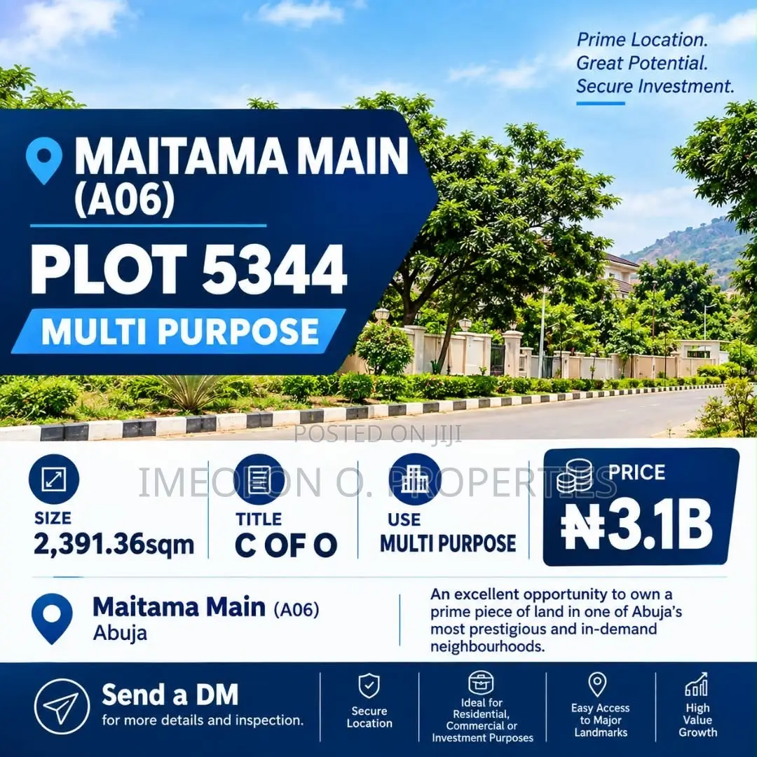 Land for Sale in Maitama