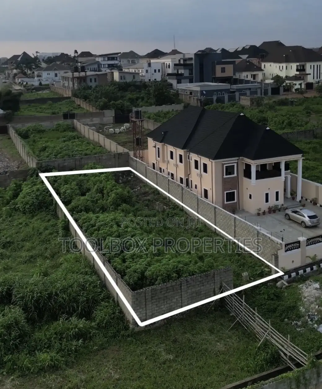 620Sqm Fenced Bare Land in Akobo