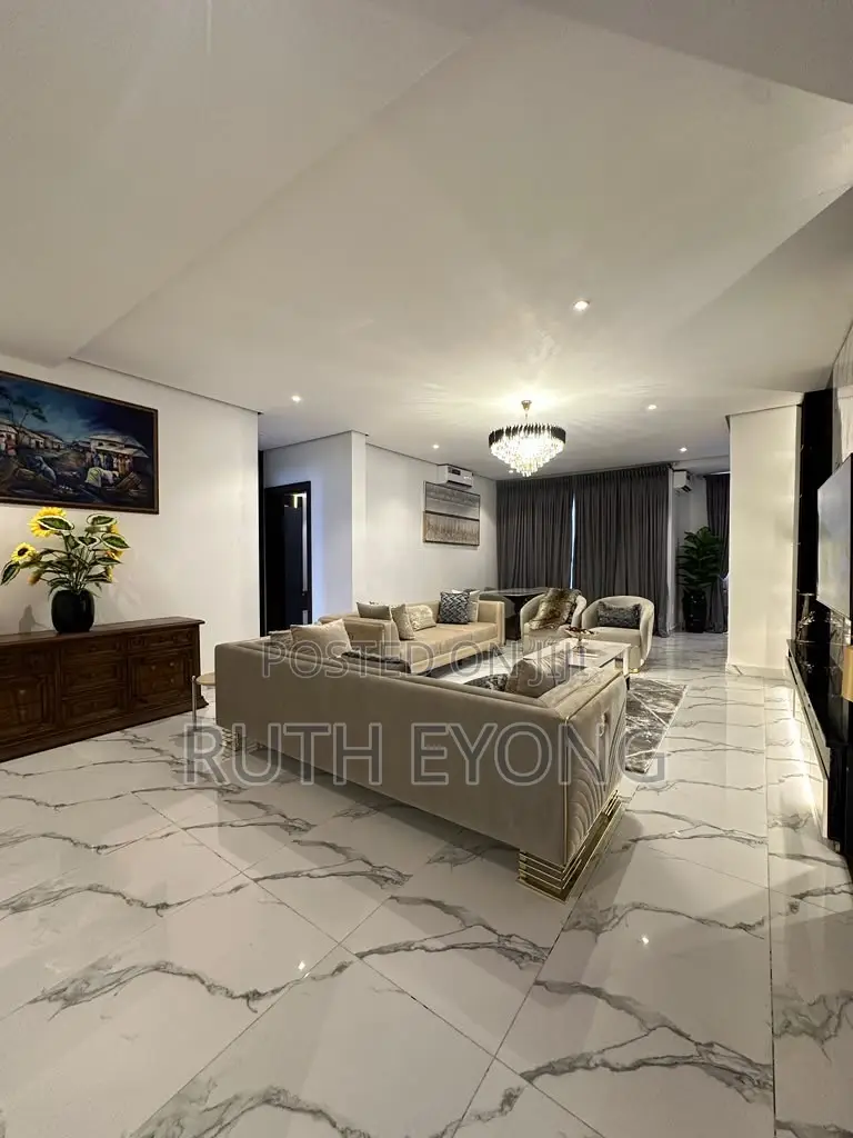 Furnished 3bdrm Apartment in Vi Main, Victoria Island Extension in Victoria Island Extension