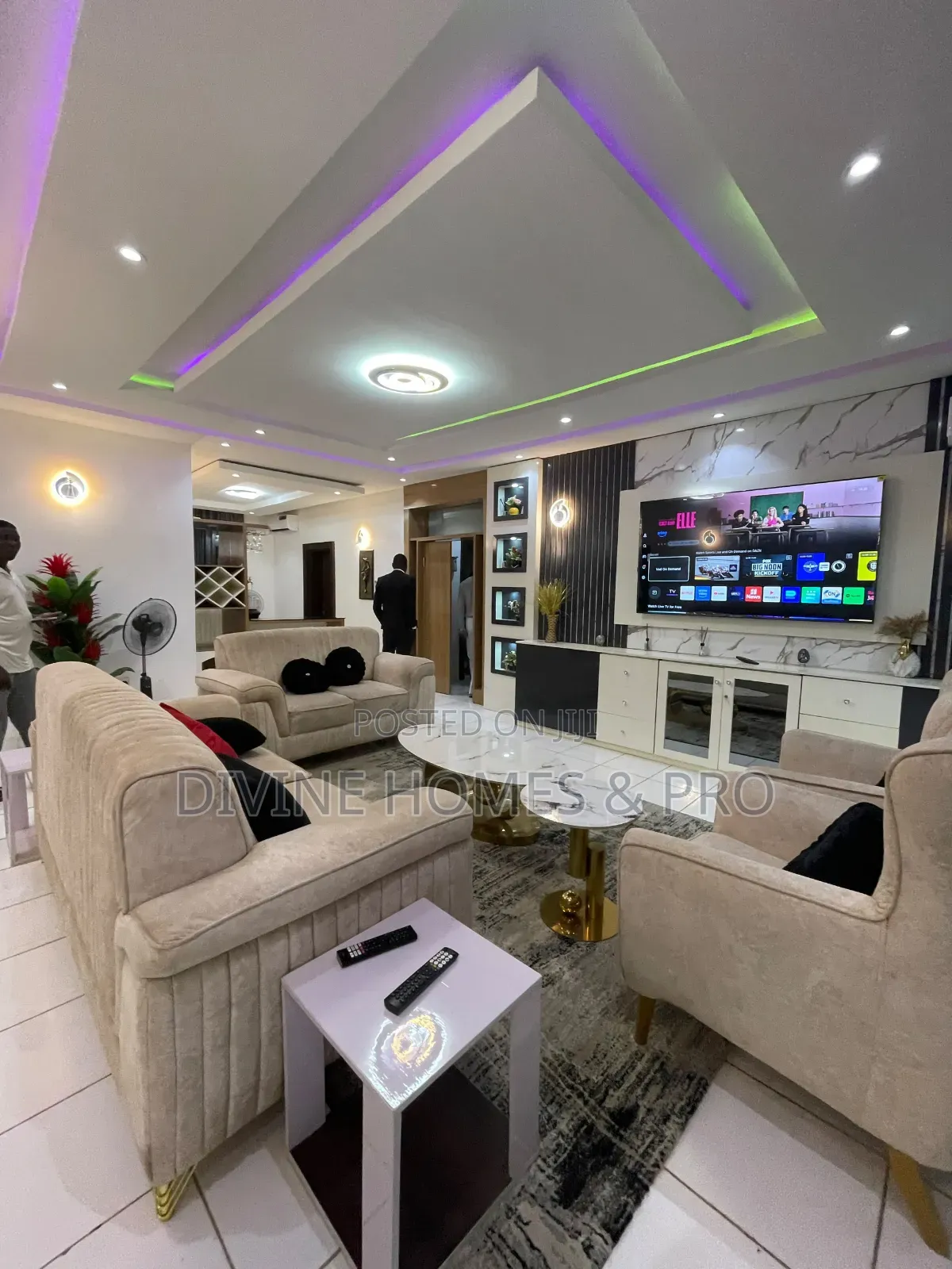 Furnished 3bdrm Block of Flats in Wuye for rent in Wuye
