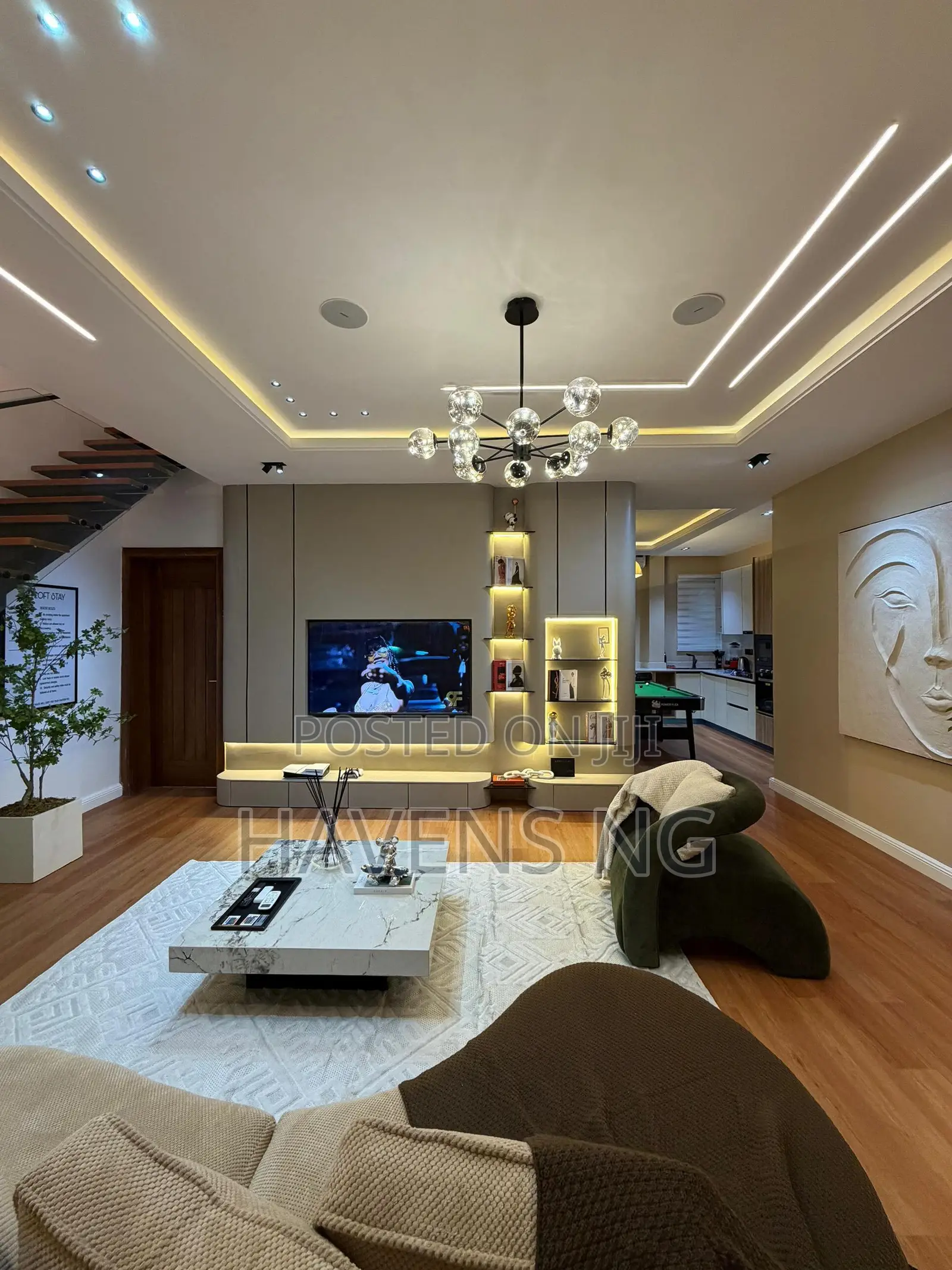 Newly Launched 2-Bedroom Maisonette With Ps5, Pool Snooker in Lekki Phase 1