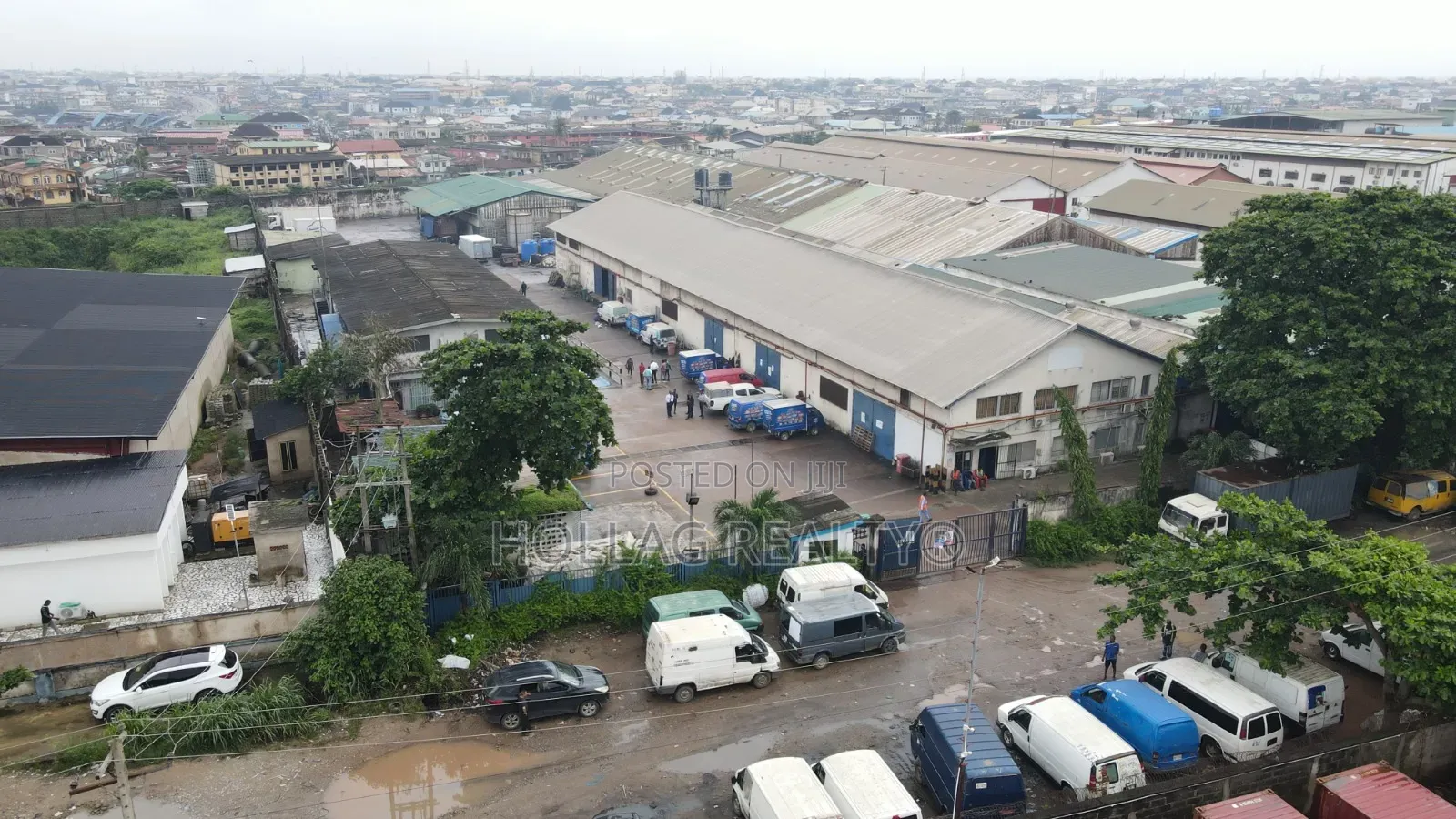 Prime Industrial Property on 16,570 SQMTS Land at Ikeja in Oba Akran