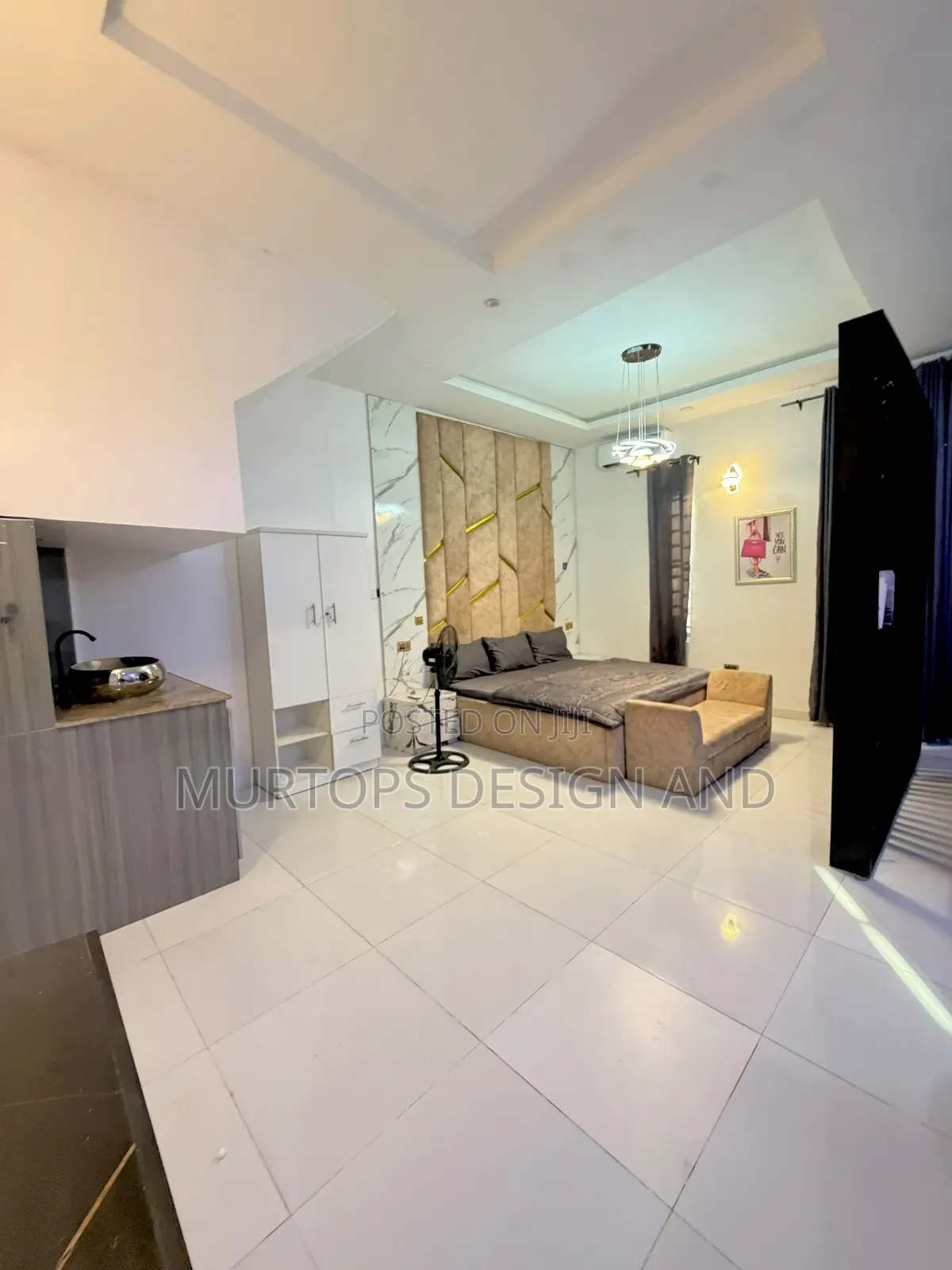 Furnished Studio Apartment in Divine Home, Thomas Estate for rent in Thomas Estate
