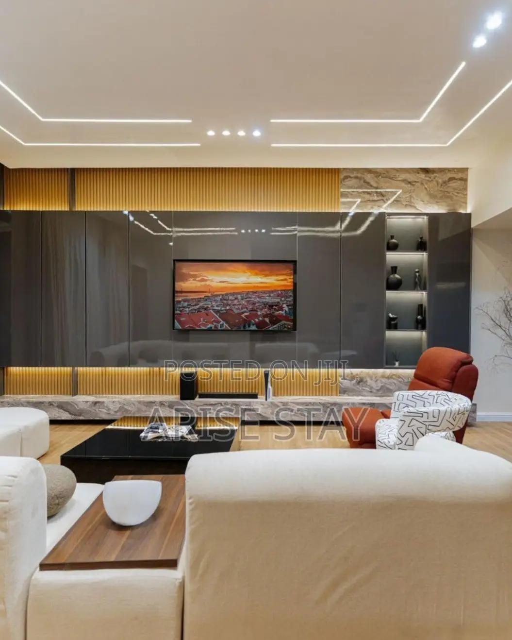3-Bedroom Shortlet (Self-Compound) With Cinema, Ps5 Wine Bar|chevron in Chevron