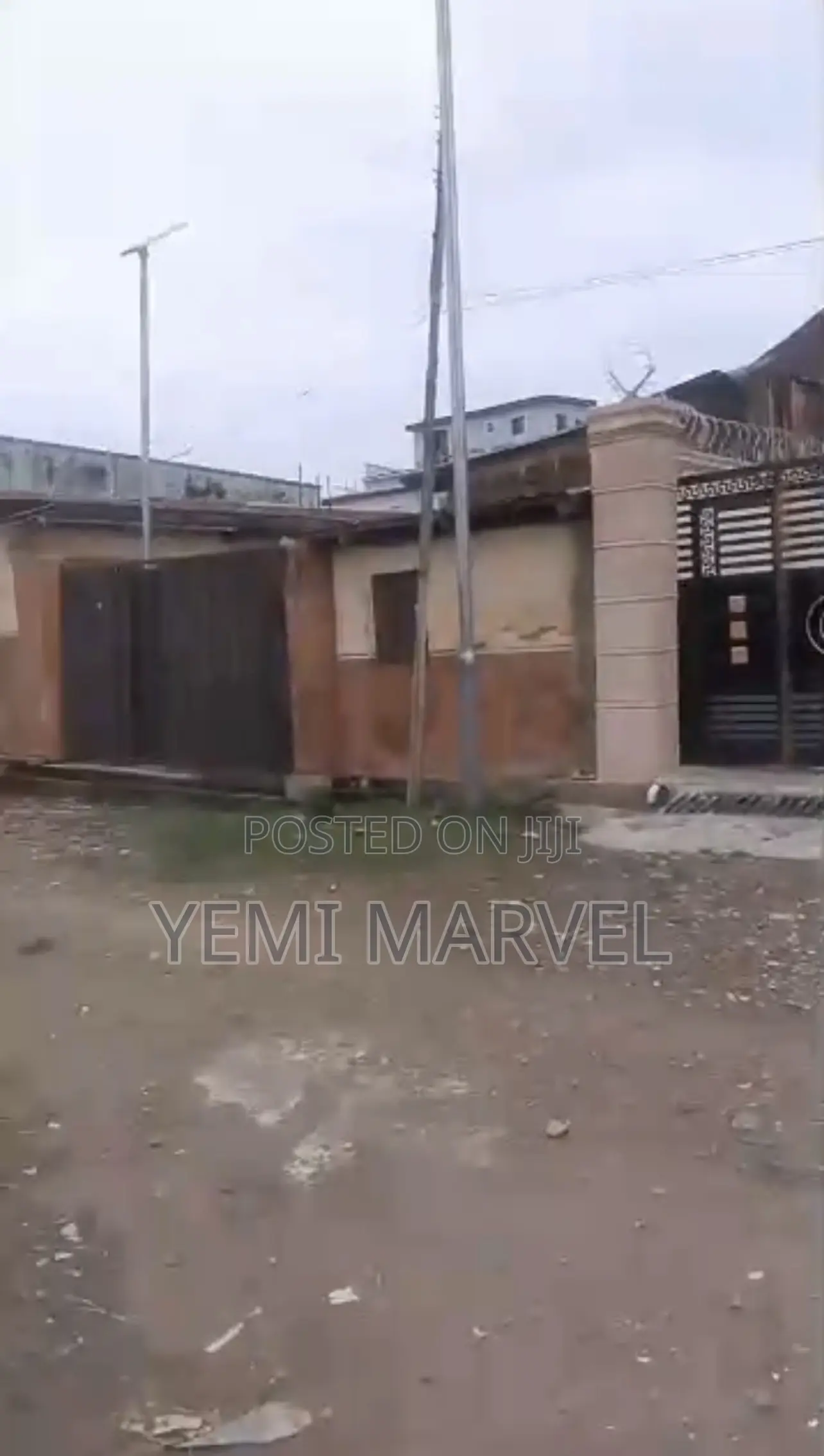 400sqm of Cut Out Land With Fence at Zionist Estate, Akala Express in Akala Express