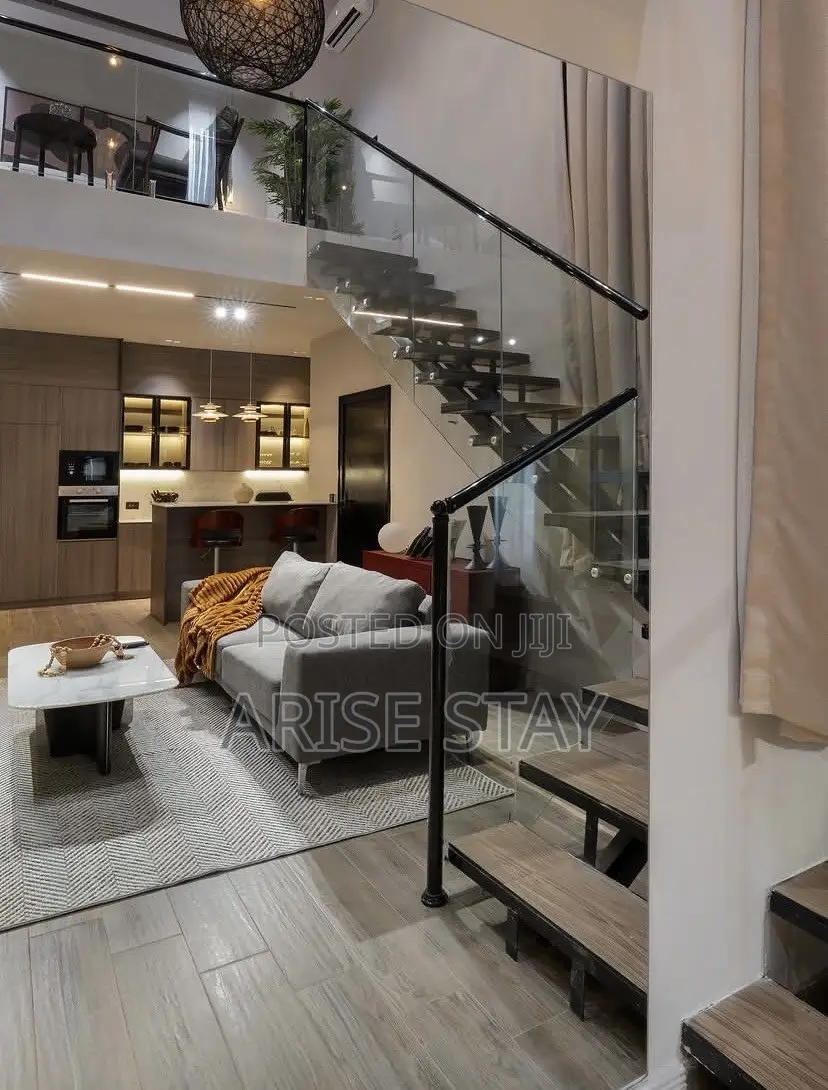 Luxury 1-Bedroom Loft Shortlet With Pool | Lekki Phase 1 in Lekki Phase 1
