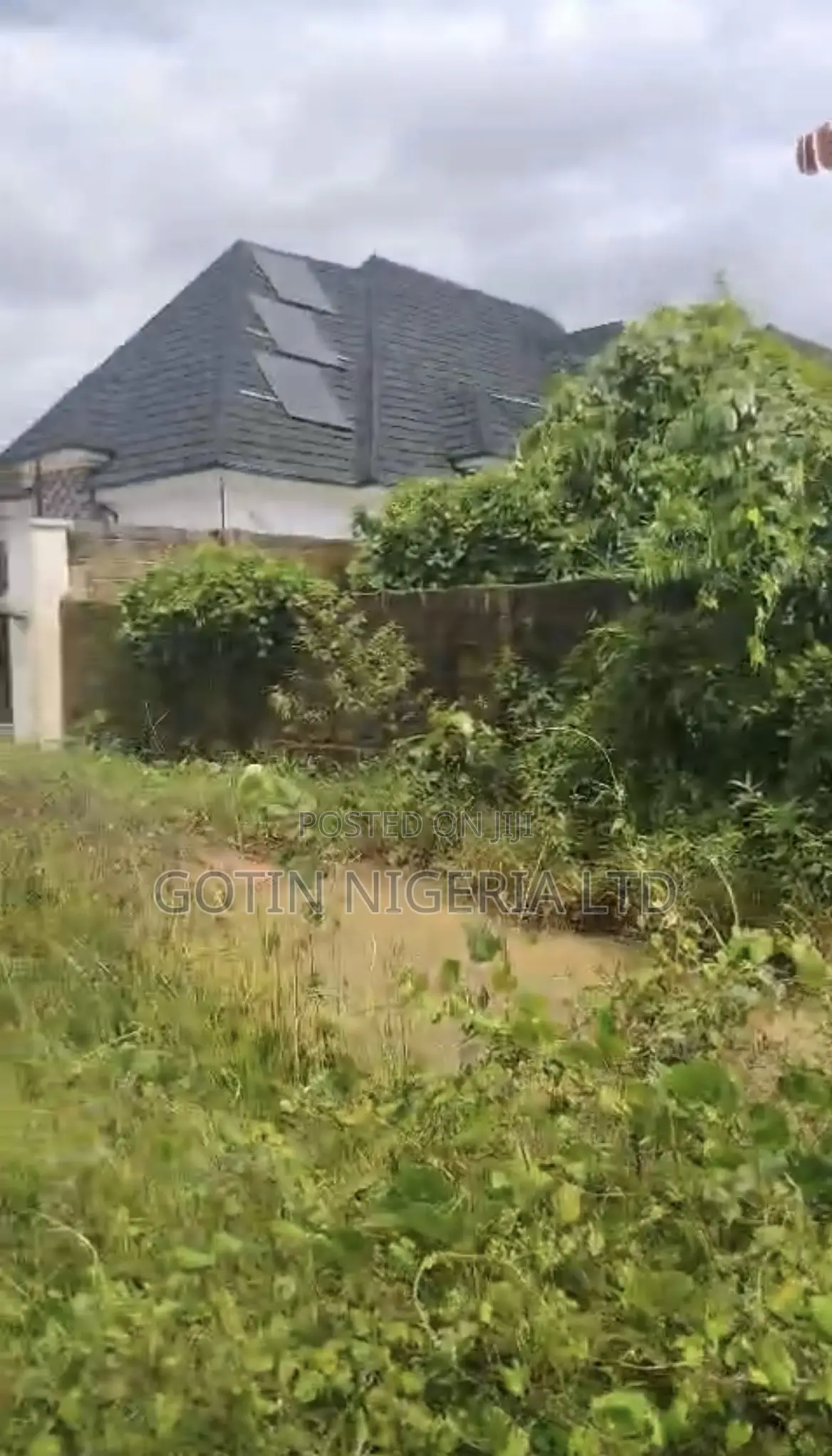 50ft X 100ft Fenced Land 3 Plots From Tarred Road in Benin City