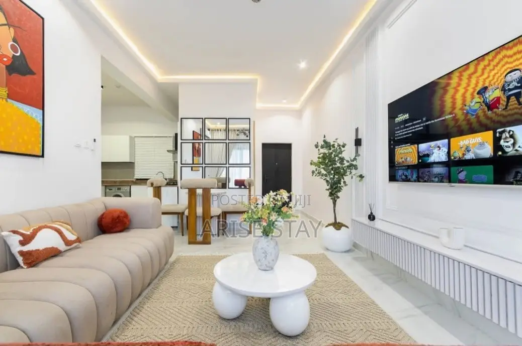 New 2-Bedroom Shortlet With Smart TV Fast Wifi | Lekki Phase 1 in Lekki Phase 1