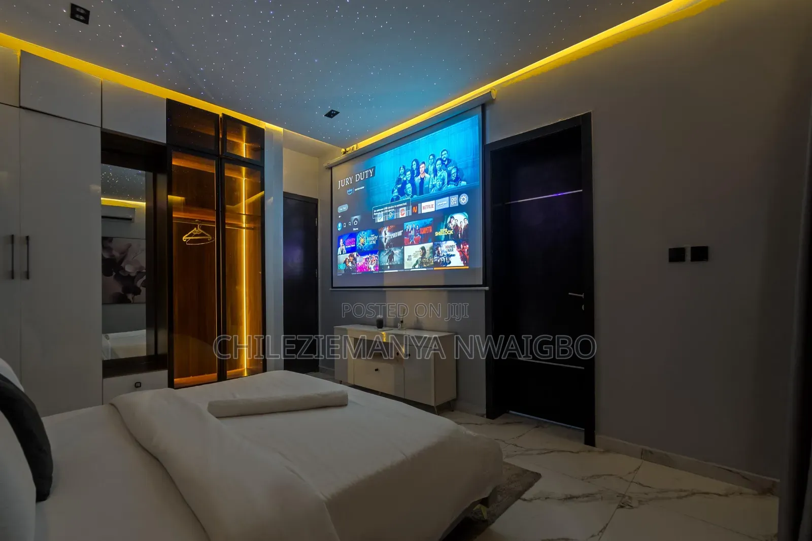 Luxury Cinematic 2 Bed Shortlet Apartment in Ikate Lekki Lagos in Ikate