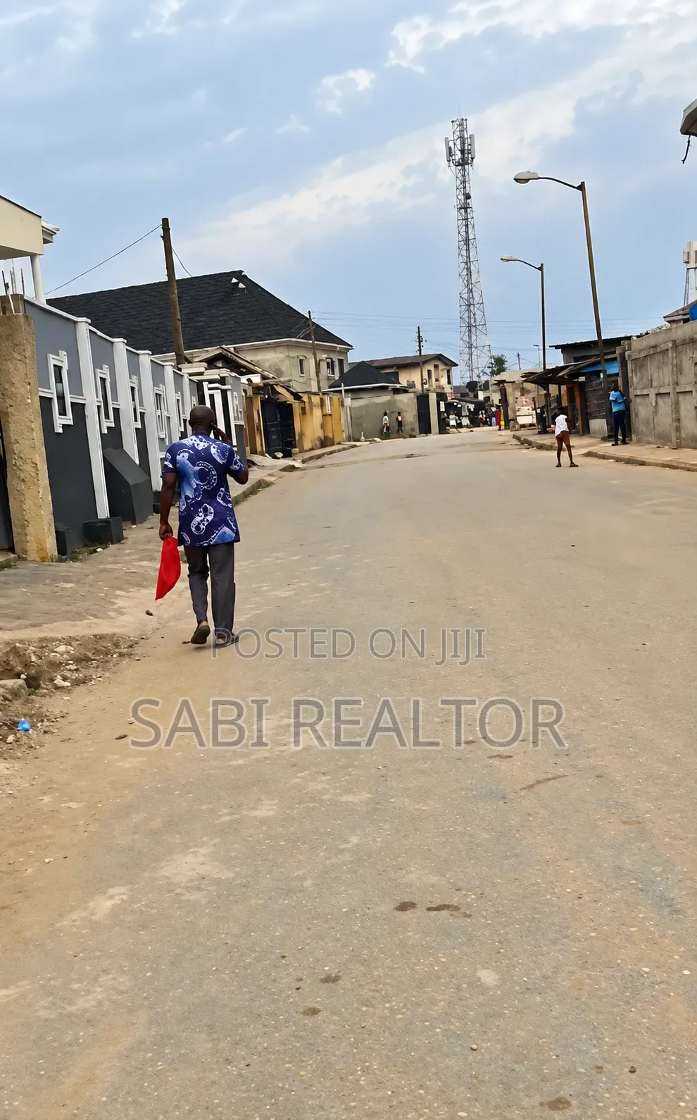 Standard Half Plot of Land Fenced Round Gated After Puposola Bridge in Oko-Oba