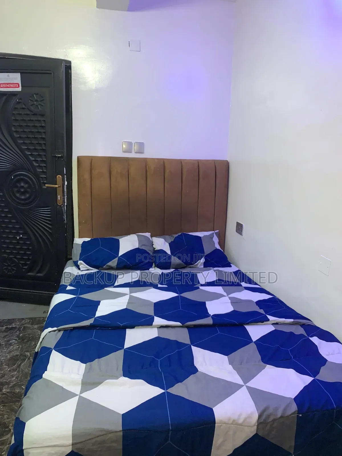 A Well Furnished Studio Apartment for Weekly Booking in Fola Agoro