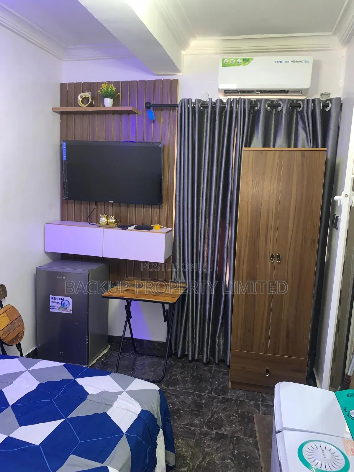 A Well Furnished Studio Apartment for Weekly Booking in Fola Agoro