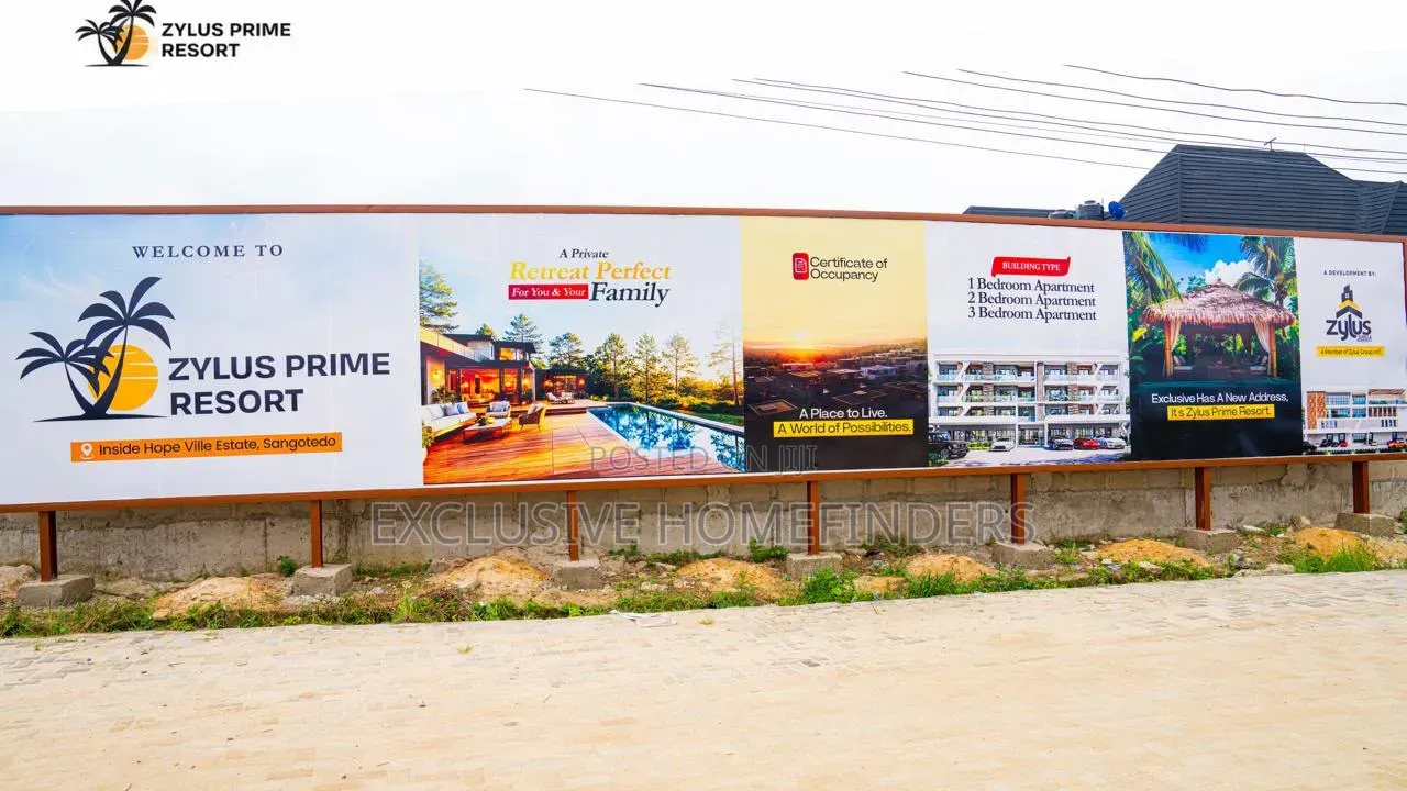 Premium Resort Investment Land – 500sqm in Sangotedo, Lagos in Sangotedo