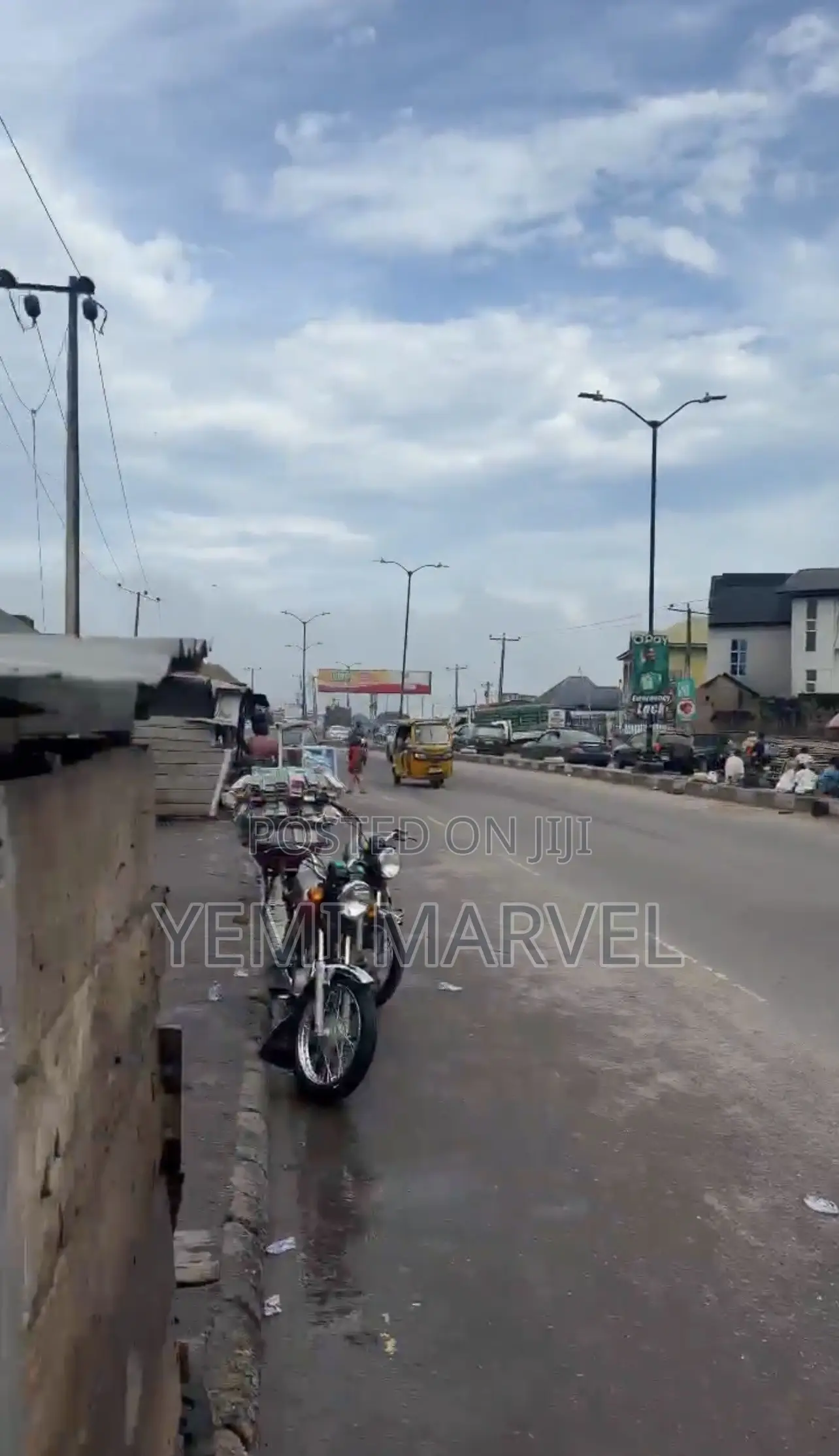 600sqm Fenced and Gated Commercial Plot of Land at Taska Area in Akala Express