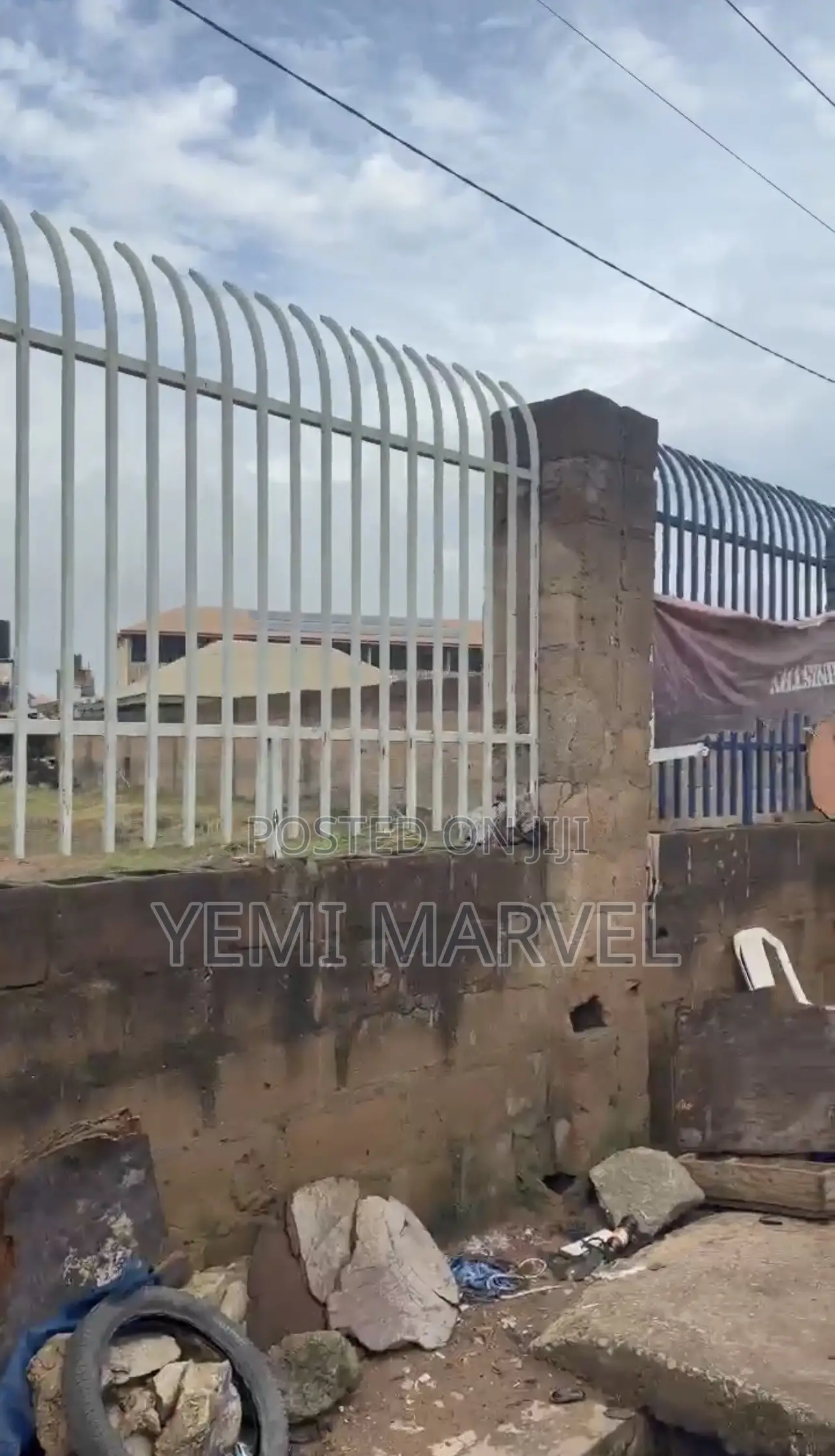 600sqm Fenced and Gated Commercial Plot of Land at Taska Area in Akala Express