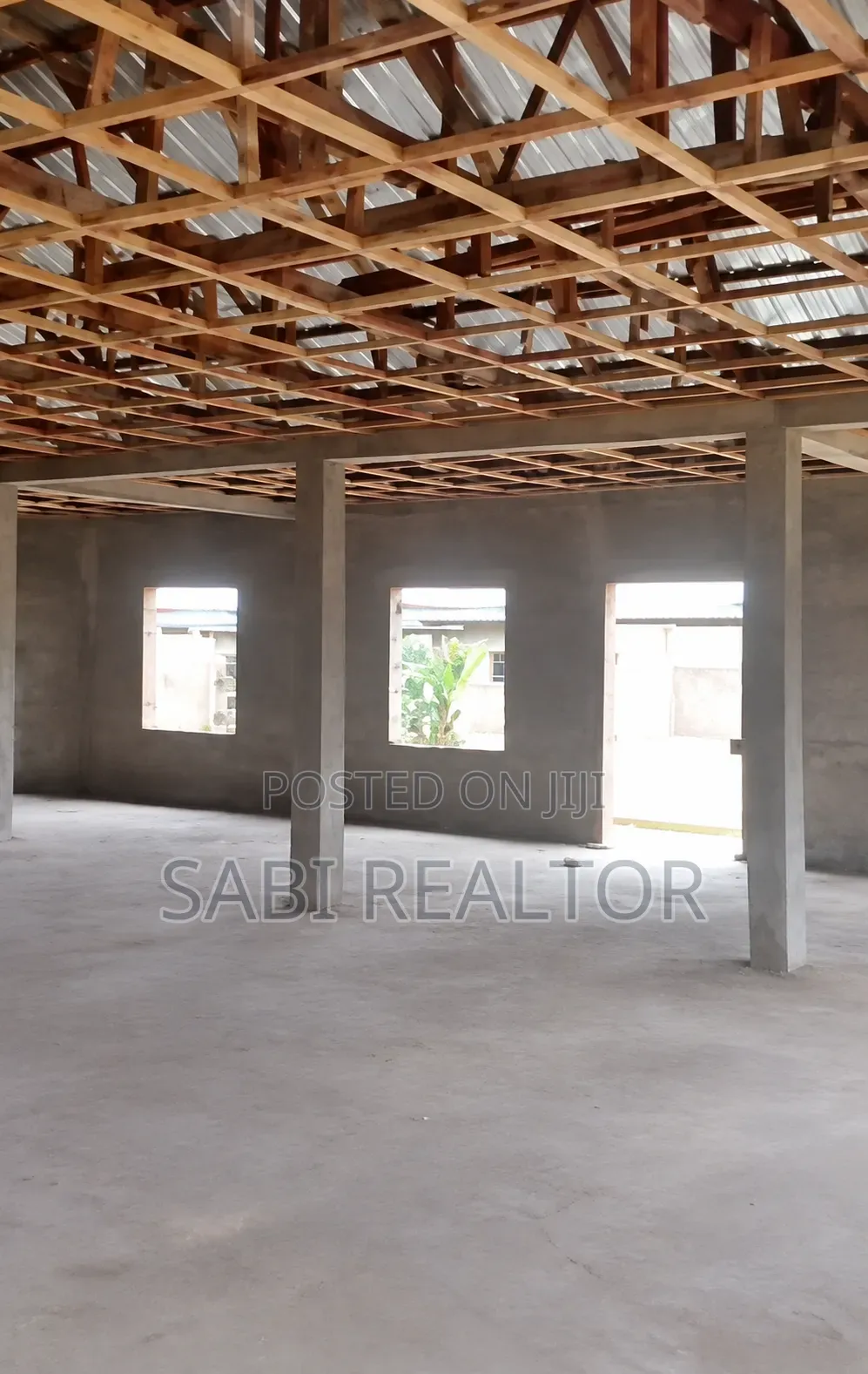 Uncompleted Event Centre With Massive Car Park on 2 Plots of Land in Ayobo