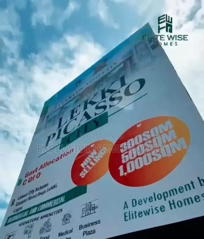 Prime Investment Land With C of O – Coastal Road, Ibeju-Lekki in Ibeju-Agbe